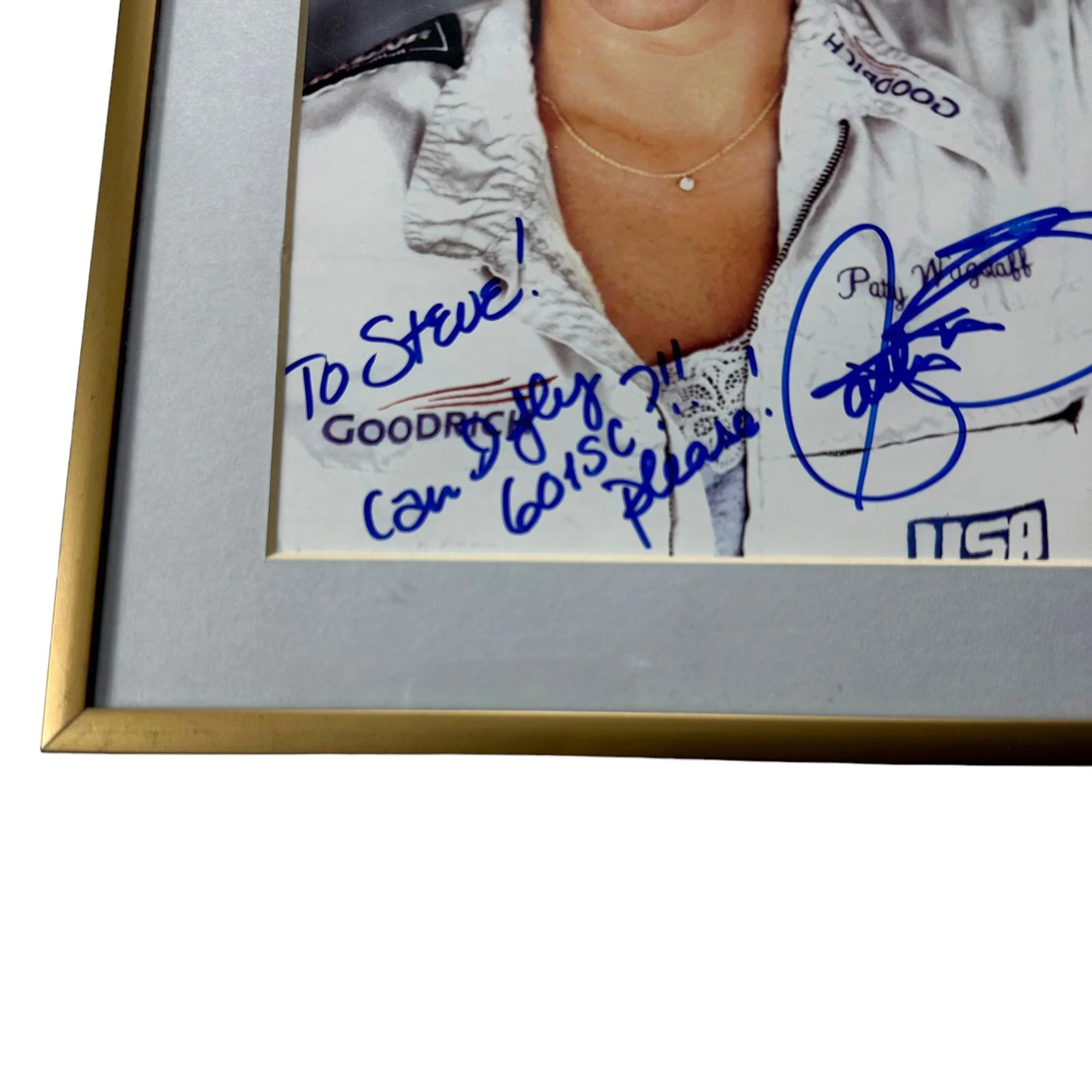 Patty Wagstaff — Patty Wagstaff Aerobatic Champion 8”x10” Autographed Color Photo Matted Framed, изображение 4