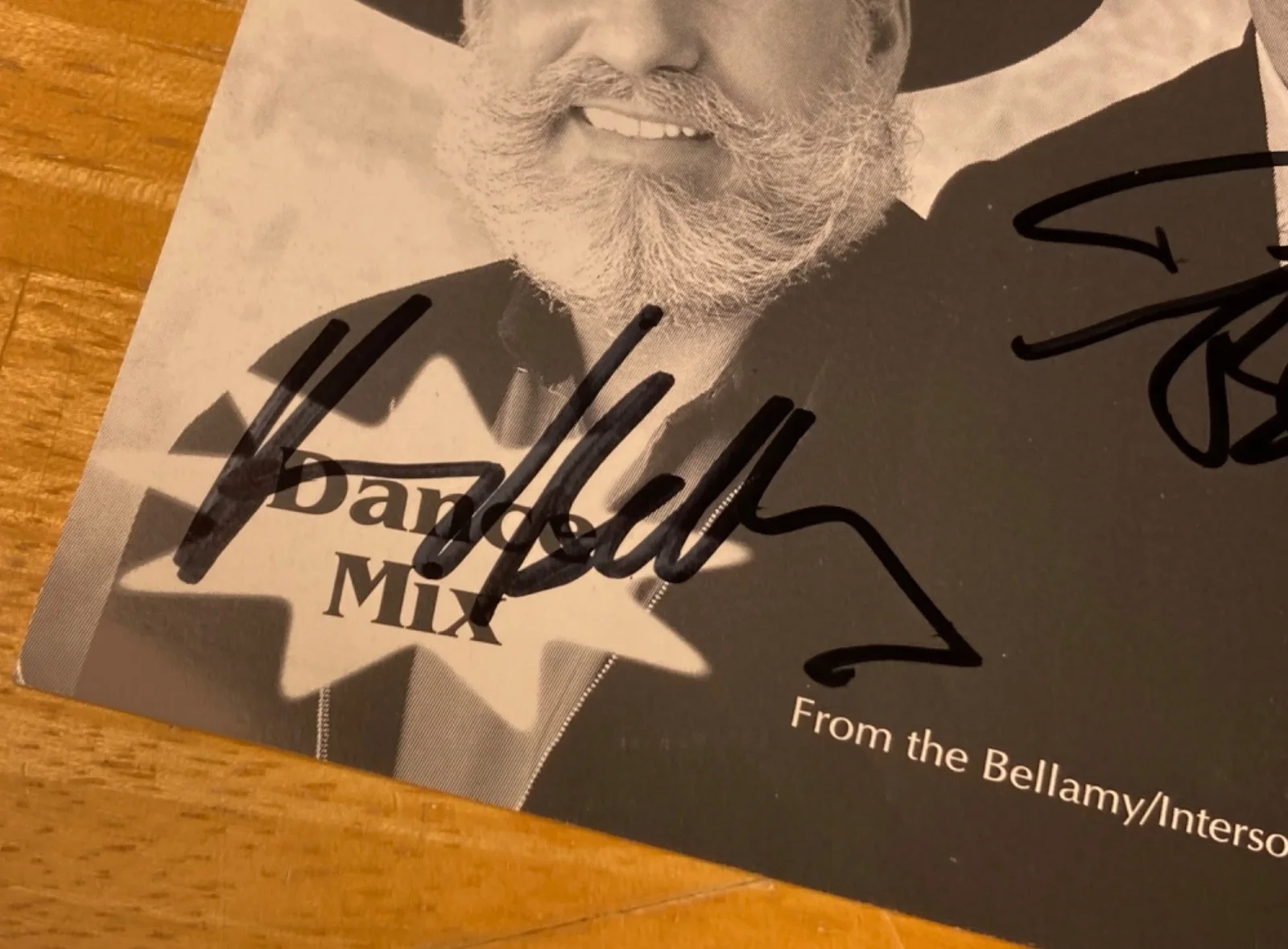 2x Hand SIGNED Bellamy Brothers CD Case Insert (1) We Dared The Lightning, image 3