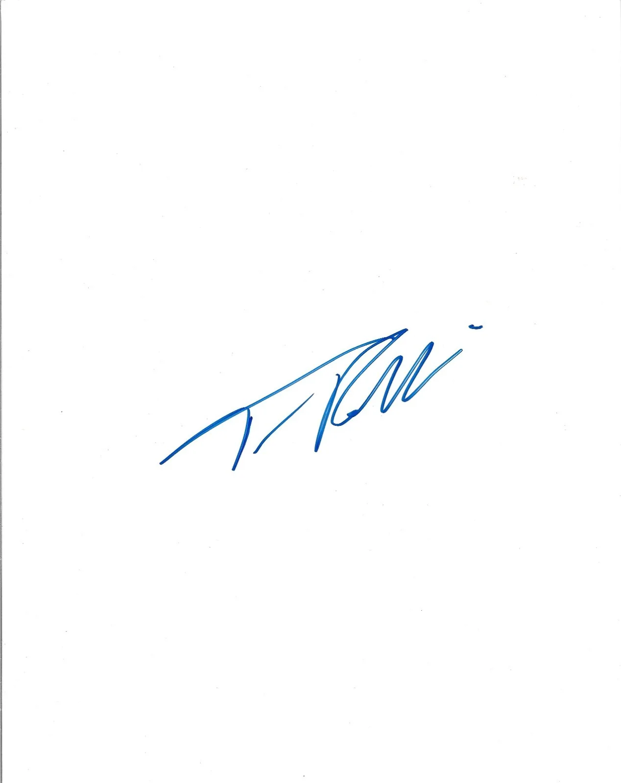 Tim Robbins — Tim Robbins REAL hand SIGNED 8.5x11" Glossy Photo Paper #1 JSA COA Autographed
