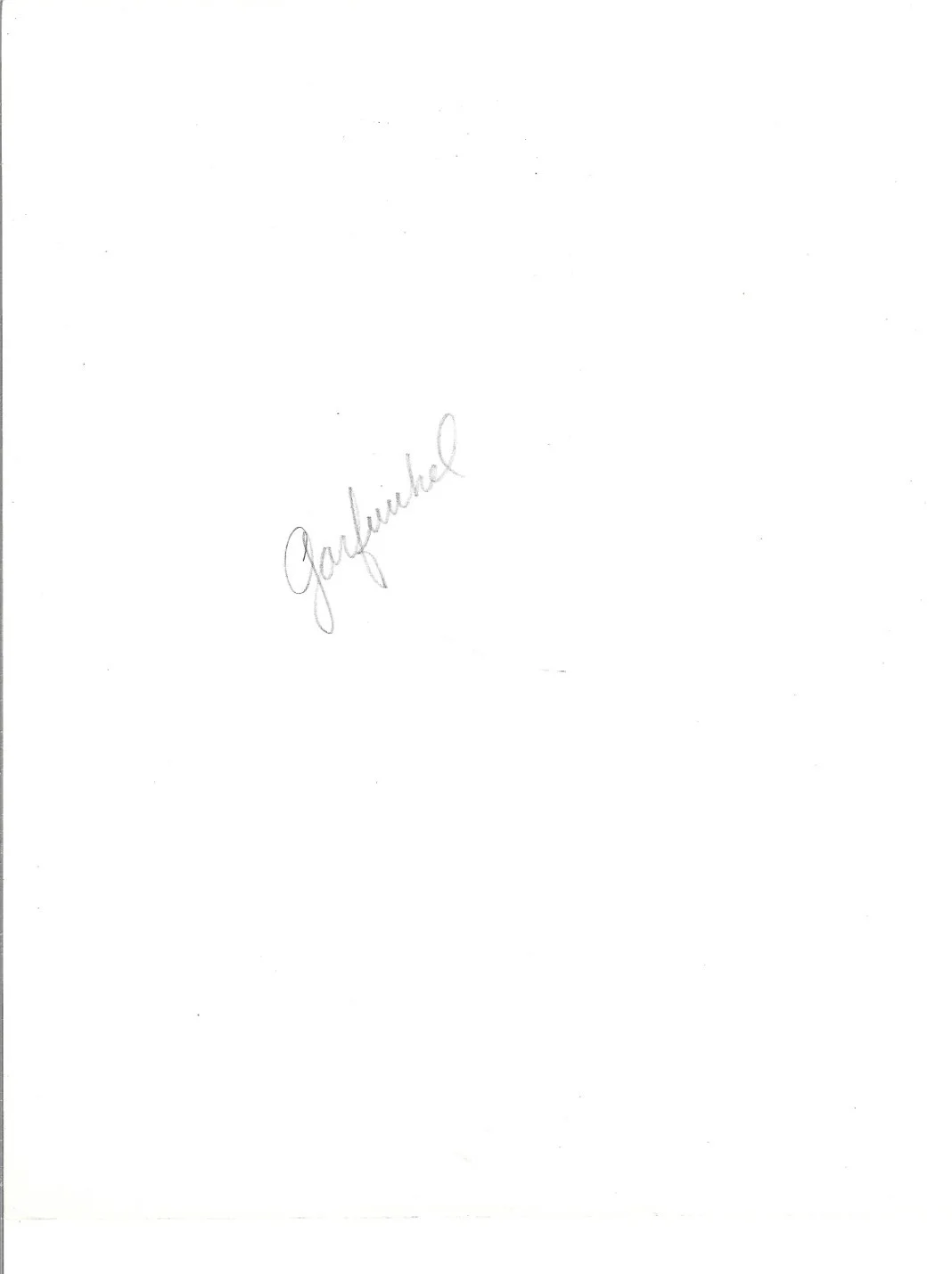 Art Garfunkel — Art Garfunkel hand SIGNED 1971 Carnal Knowledge Promo Photo JSA COA Autographed, изображение 2
