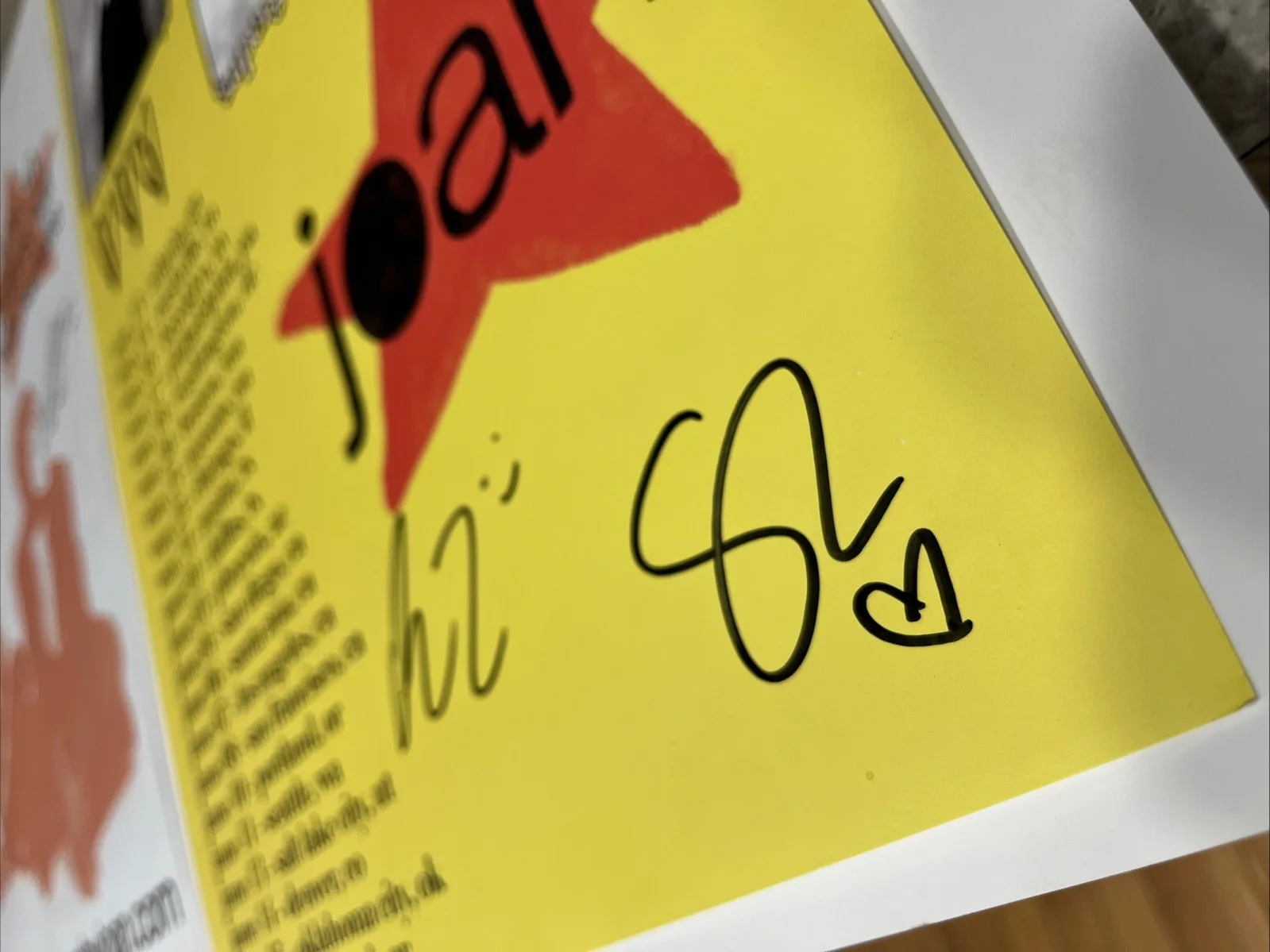 Joan Superglue’ Signed Poster Set of 2 Limited Edition Portland Oregon Show, изображение 5