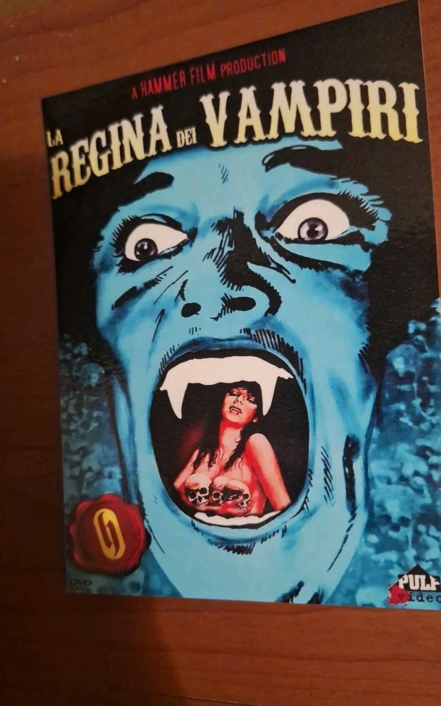 HAMMER Films "Vampire Circus" 1972 Release Film Poster Fine Art Modern Postcard, изображение 2