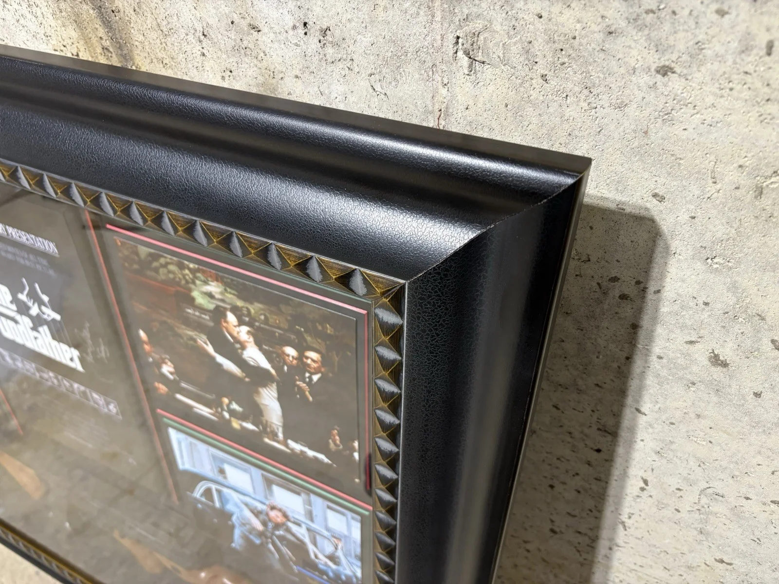 James Caan, Al Pacino — The Godfather Signed Shadowbox Display 46 x 38 James Caan & Al Pacino Autographs, изображение 4