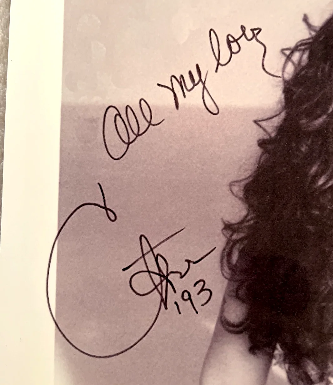 Cher Autograph 8" x 10", image 2