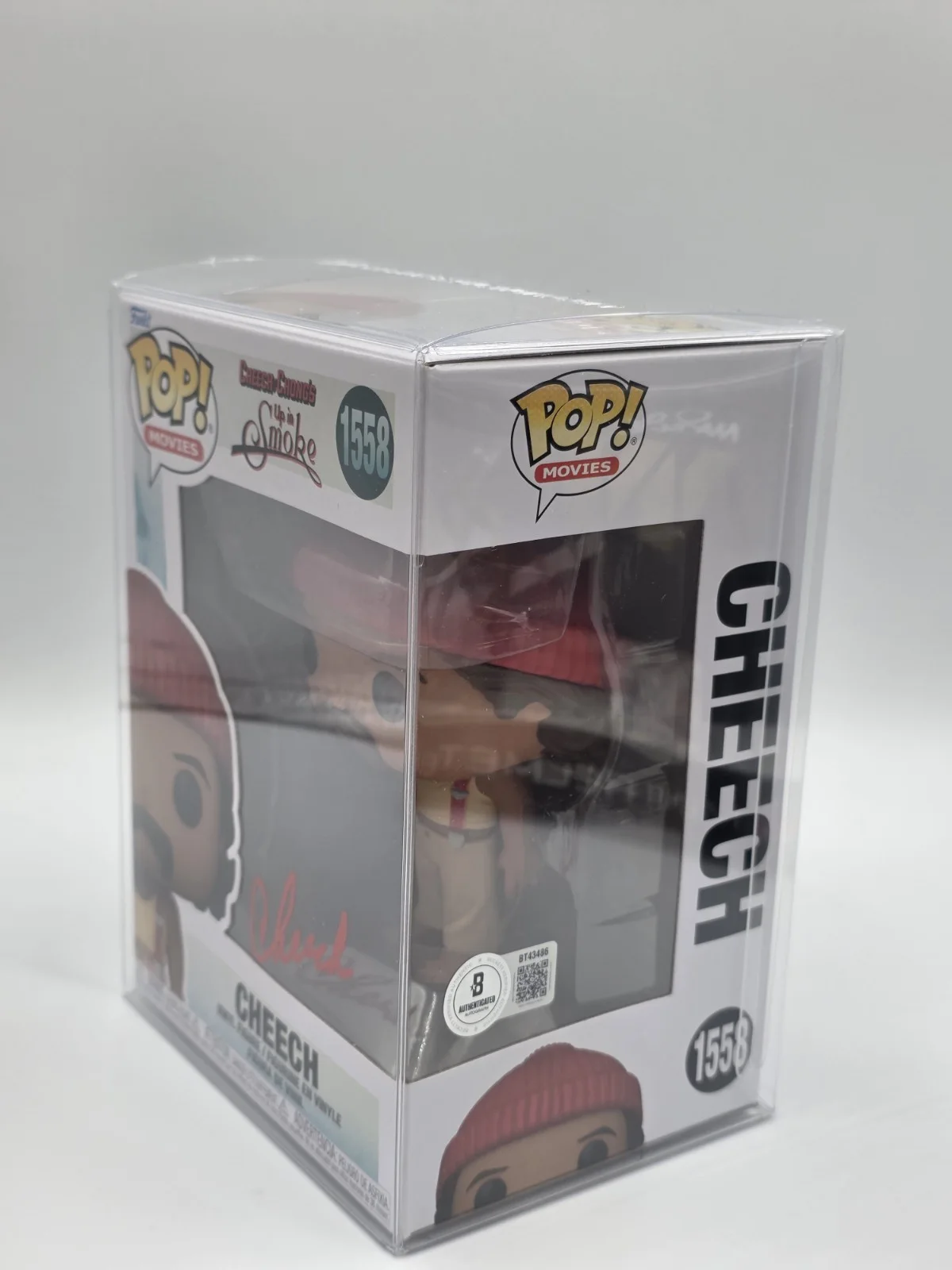 Tommy Chong Signed Cheech & Chong's Up In Smoke Chong #1558 Funko Pop! (Beckett), изображение 4