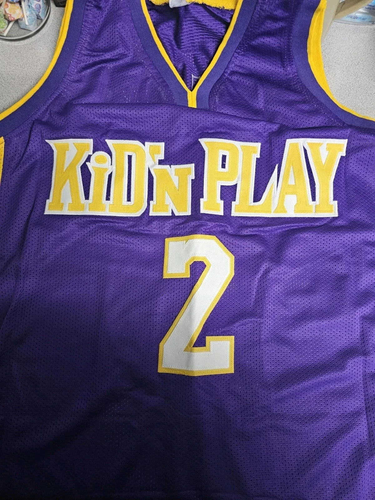 Kid n Play Signed Custom JERSEY 2 HYPE Christopher Reid & Martin JSA CERTIFIED, image 4