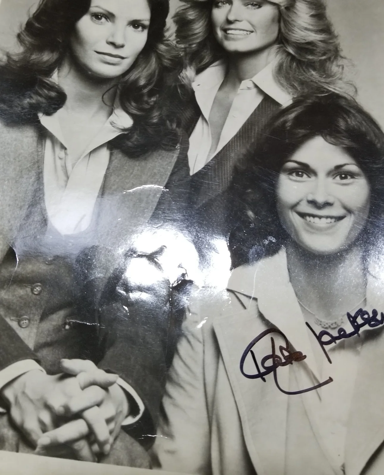 Kate Jackson — Kate Jackson REAL hand SIGNED Charlie's Angels Promo Photo JSA COA Autographed, image 3