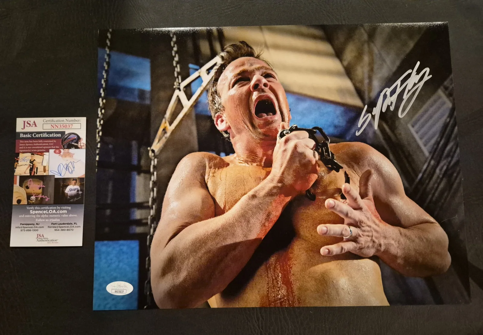 Sean Patrick Flanery — Saw 3D Final Chapter Sean Patrick Flannery Bobby Dagen Autograph JSA COA 11x14, image 2