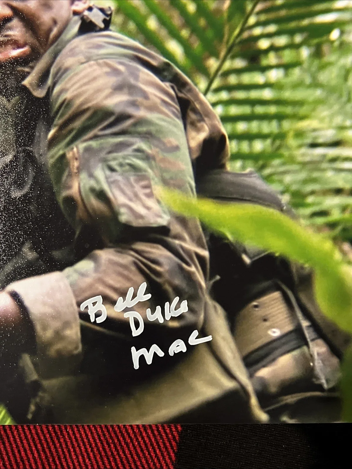 Bill Duke SIGNED AUTOGRAPHED Predator Commando Legend Actor Rare ACOA CERTIFIED, image 2