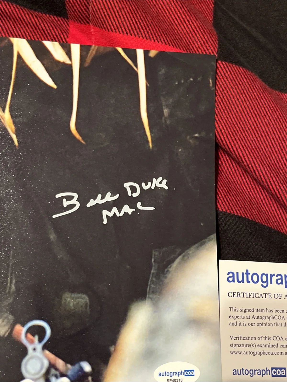 Bill Duke SIGNED AUTOGRAPHED Predator Commando Legend Actor Rare ACOA CERTIFIED, image 3