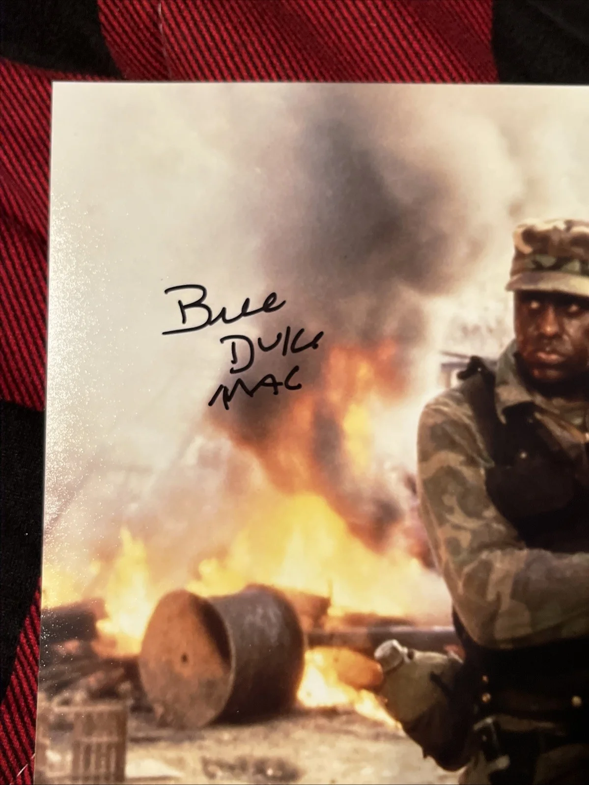 Bill Duke SIGNED AUTOGRAPHED Predator Commando Legend Actor Rare ACOA CERTIFIED, image 3