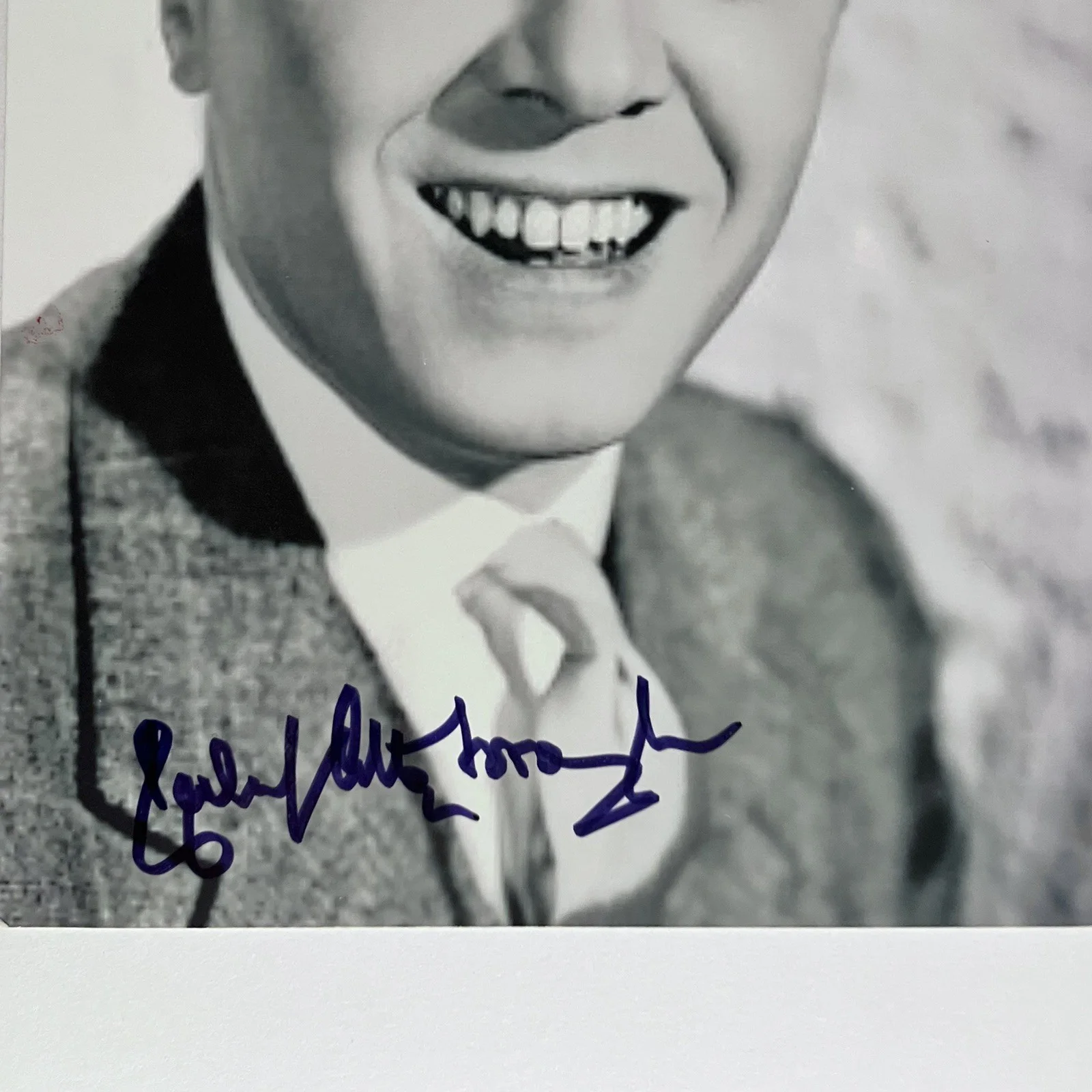 Richard Attenborough — RICHARD ATTENBOROUGH Signed 4x6 Photo / GANDHI, Jurassic Park, DOCTOR DOLITTLE, изображение 3