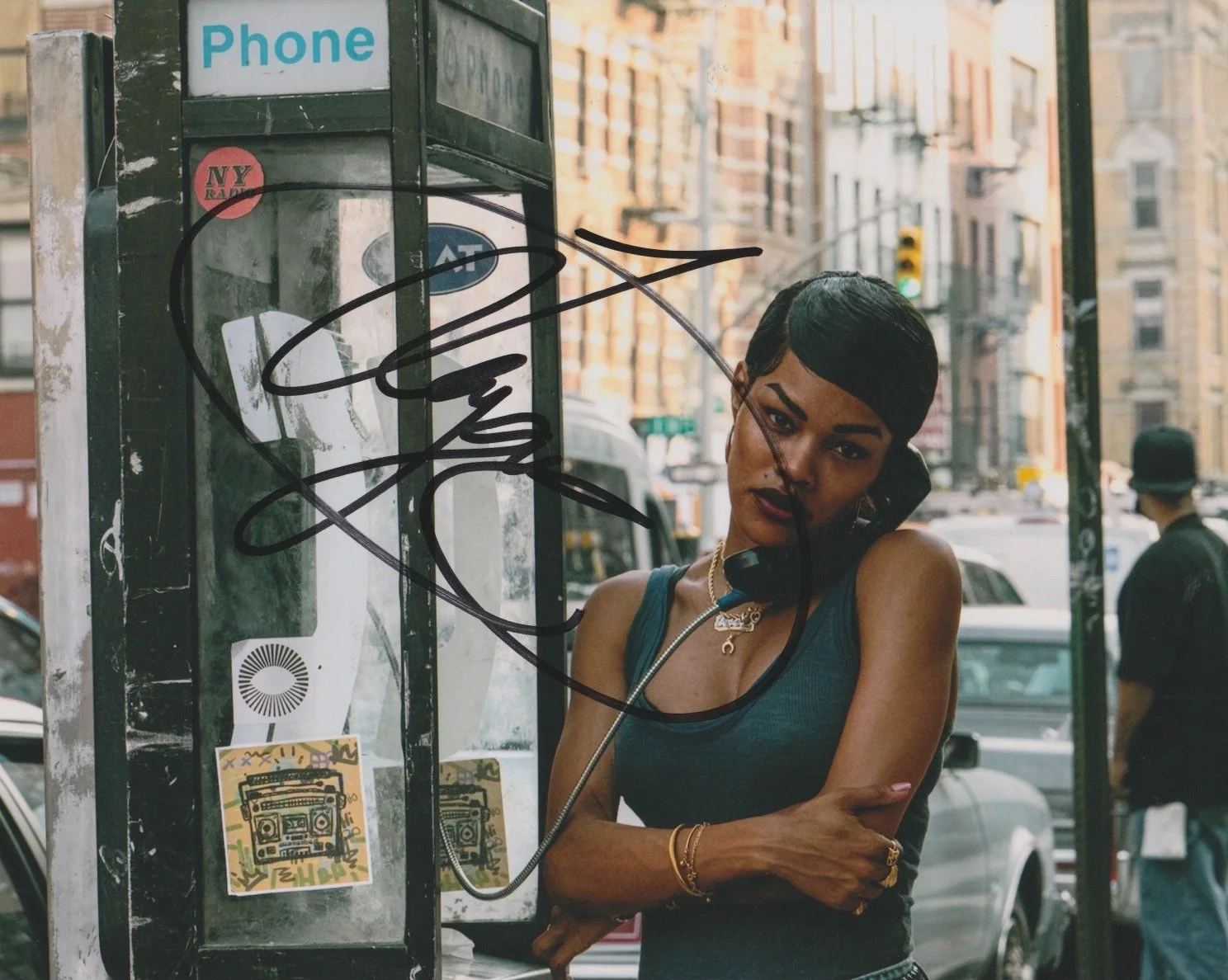 Teyana Taylor — Teyana Taylor signed A Thousand And One 8x10 photo