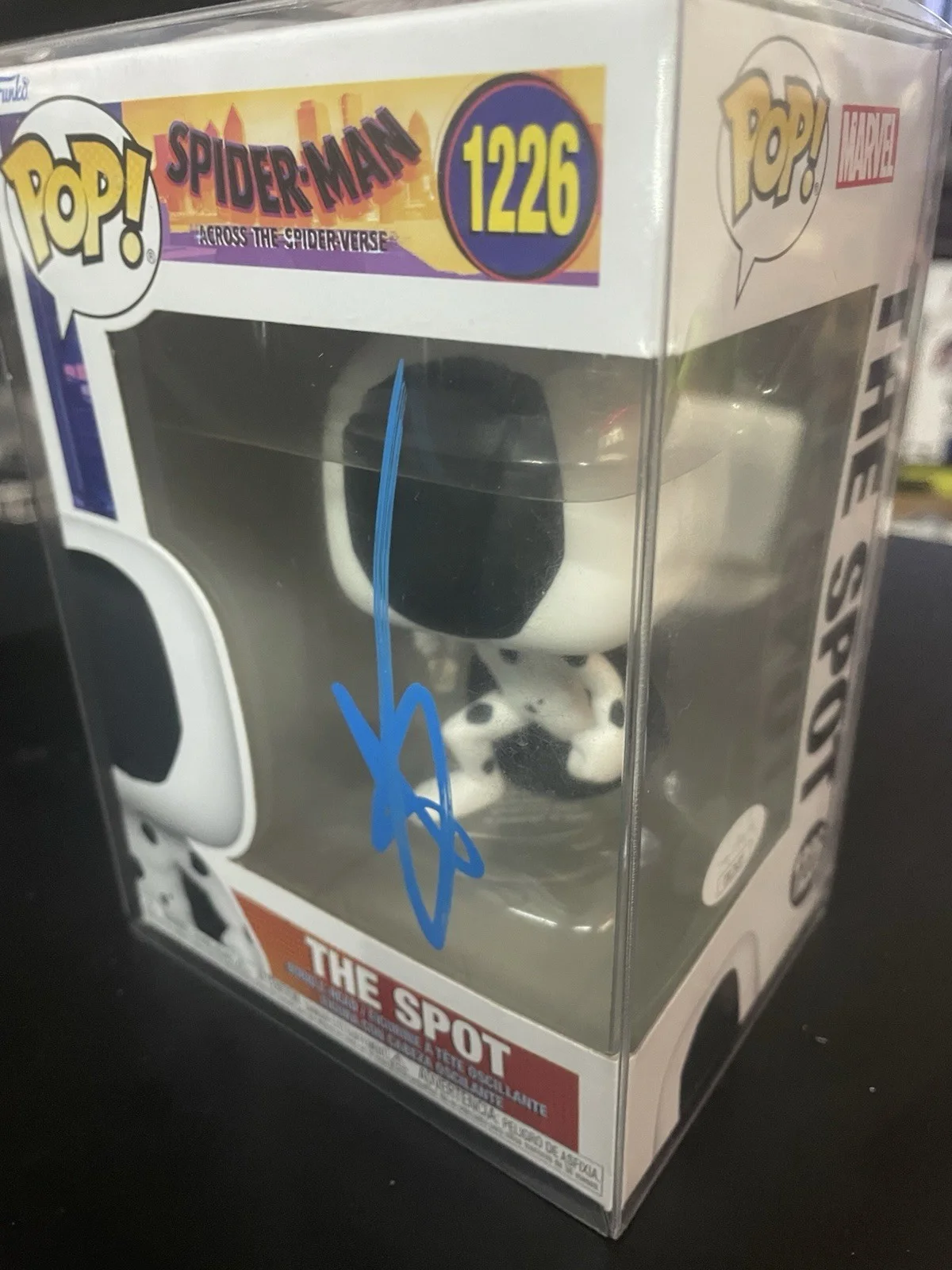 Jason Schwartzman — Jason Schwartzman Signed The Spot Across The Spiderverse Funko #1226 JSA COA