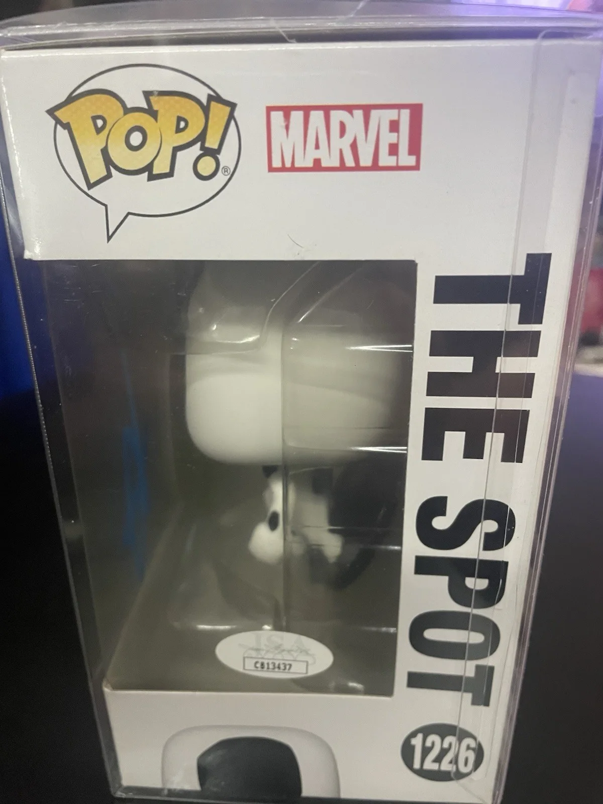 Jason Schwartzman — Jason Schwartzman Signed The Spot Across The Spiderverse Funko #1226 JSA COA, image 2