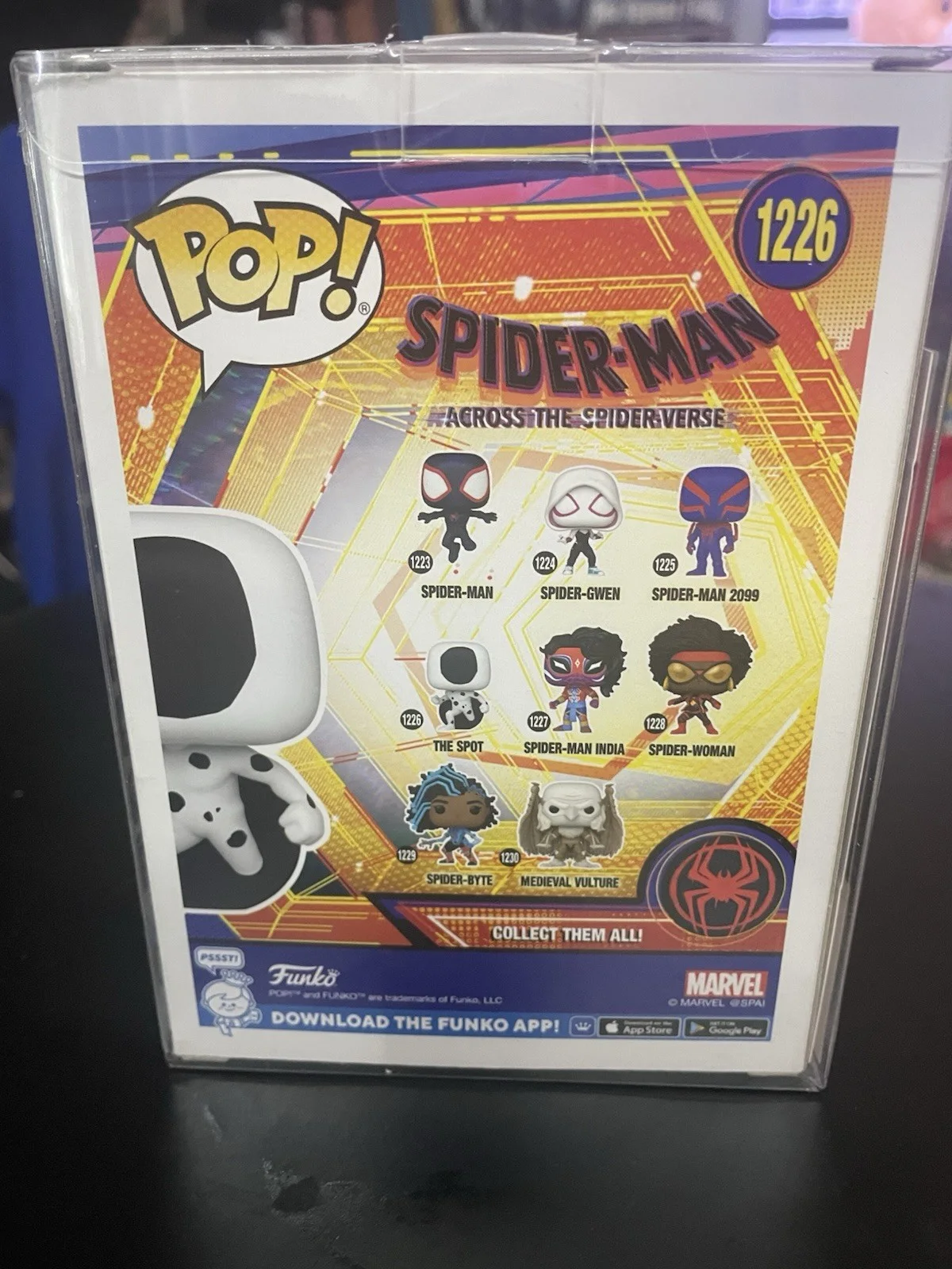 Jason Schwartzman — Jason Schwartzman Signed The Spot Across The Spiderverse Funko #1226 JSA COA, image 3