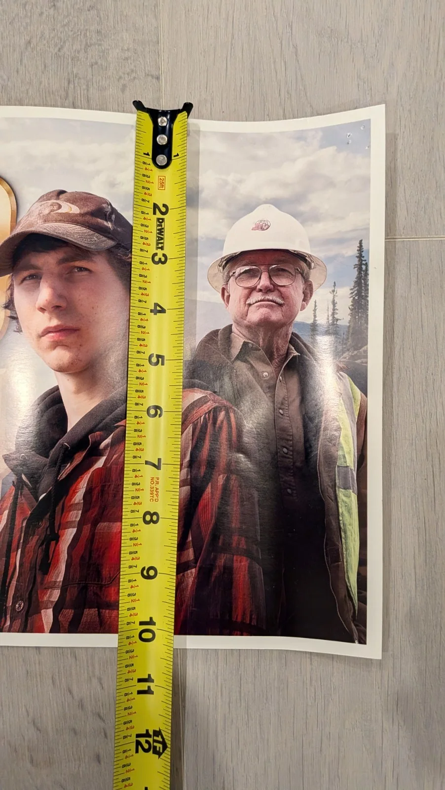 Jack Hoffman — Jack Hoffman signed "Gold Rush" Discovery TV Rare 23"x10" Poster Unauthenticated, image 4