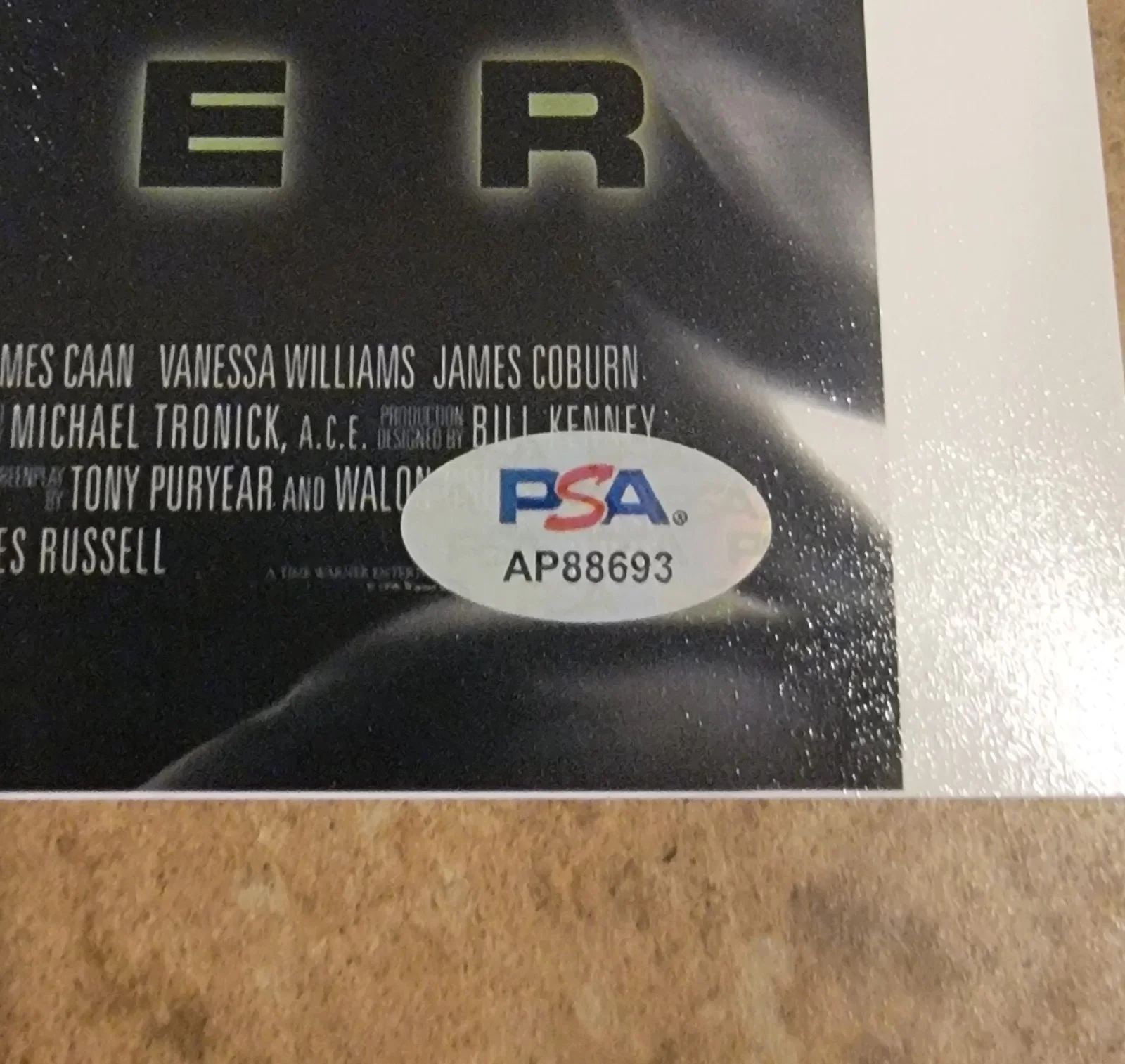 Chuck Russell — Director Chuck Russell signed 8x10 photo autograph PSA DNA Eraser, image 2