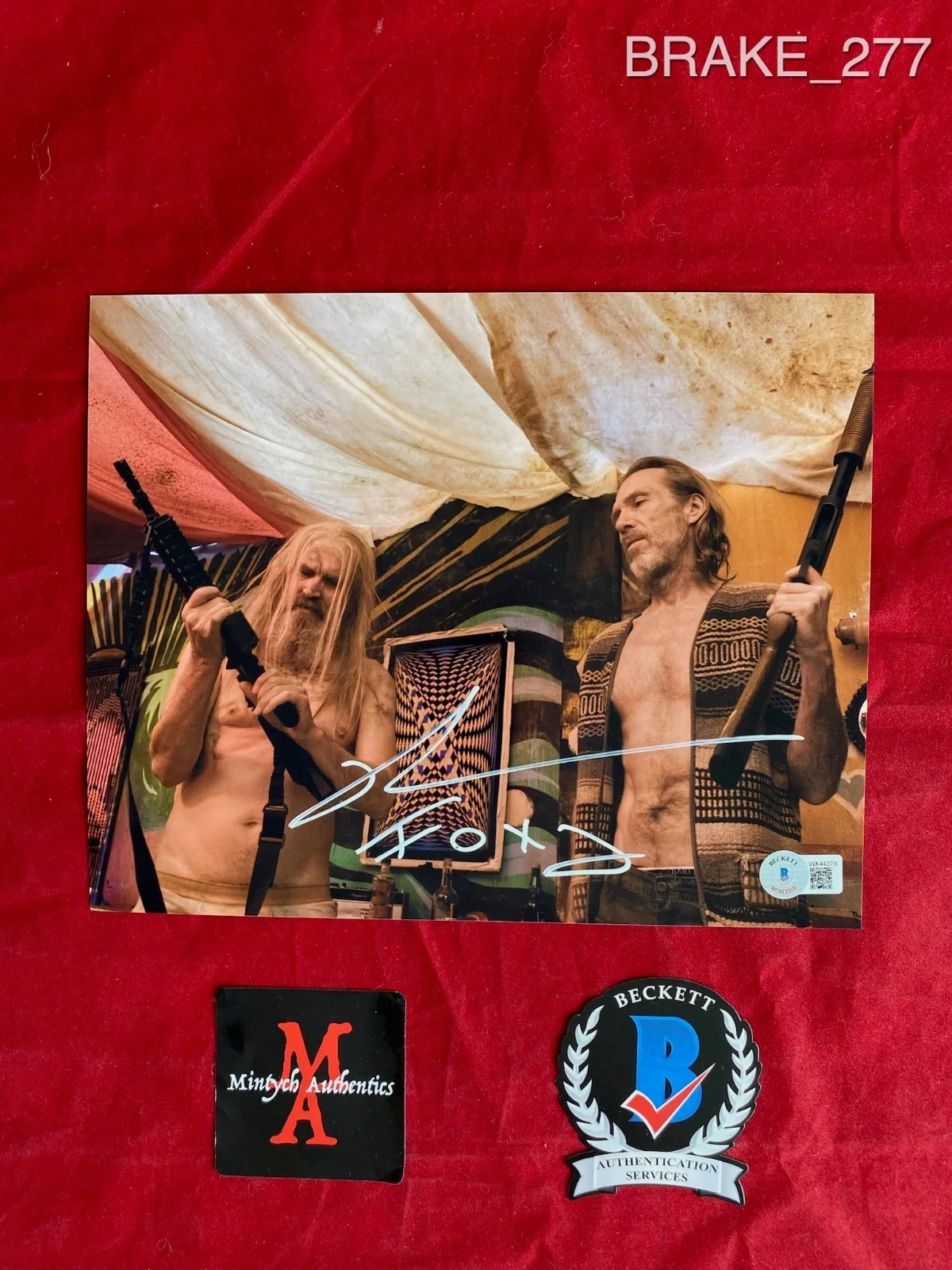 Richard Brake — Richard Brake autographed signed 8x10 photo 3 From Hell Beckett Rob Zombie
