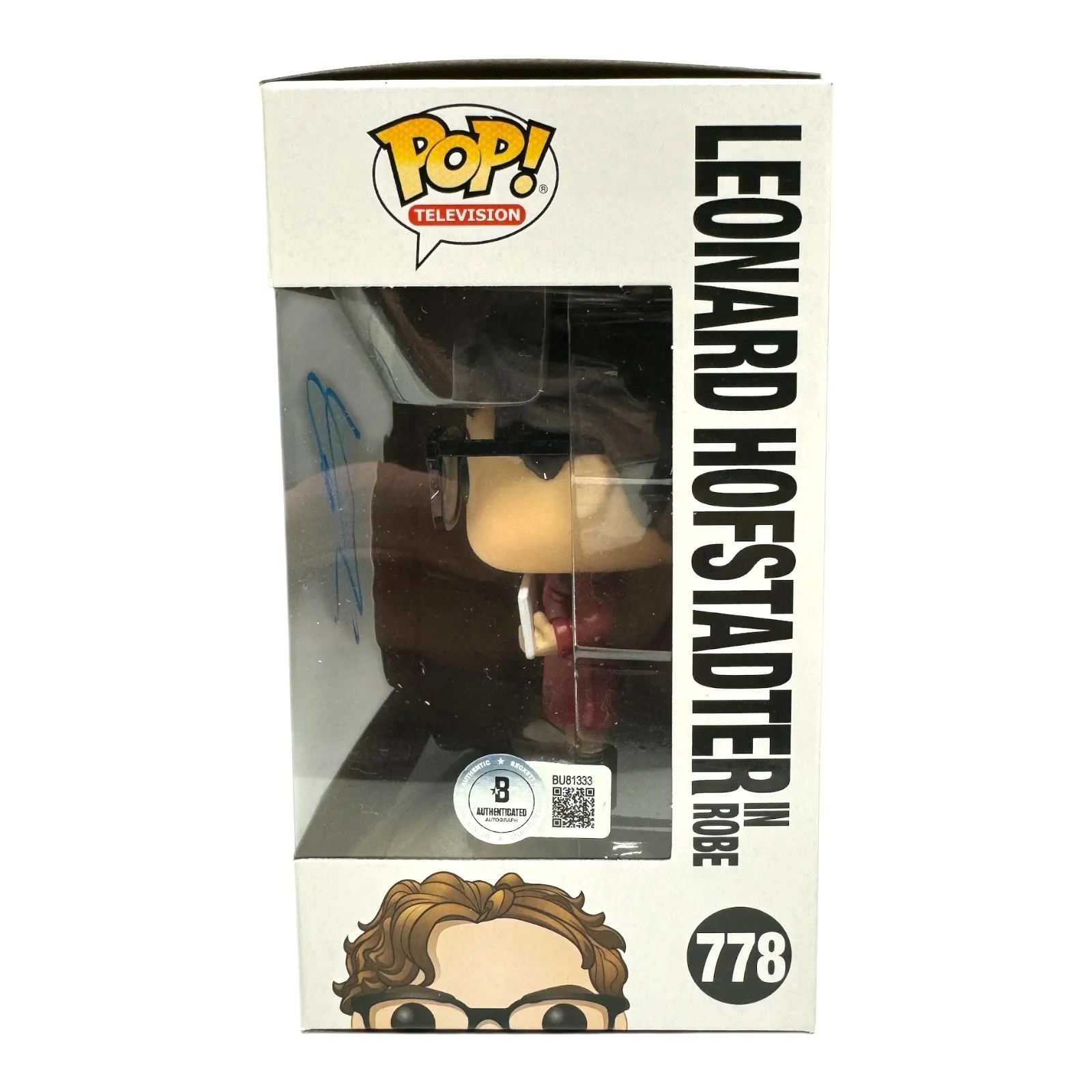 Johnny Galecki — Johnny Galecki Signed Auto The Big Bang Theory Funko Pop 778 BAS Beckett Leonard, image 2