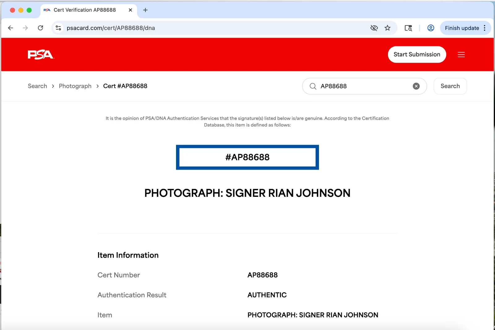 Rian Johnson — Director Rian Johnson signed 8x10 photo autograph PSA DNA Wake Up Dead Man, изображение 3