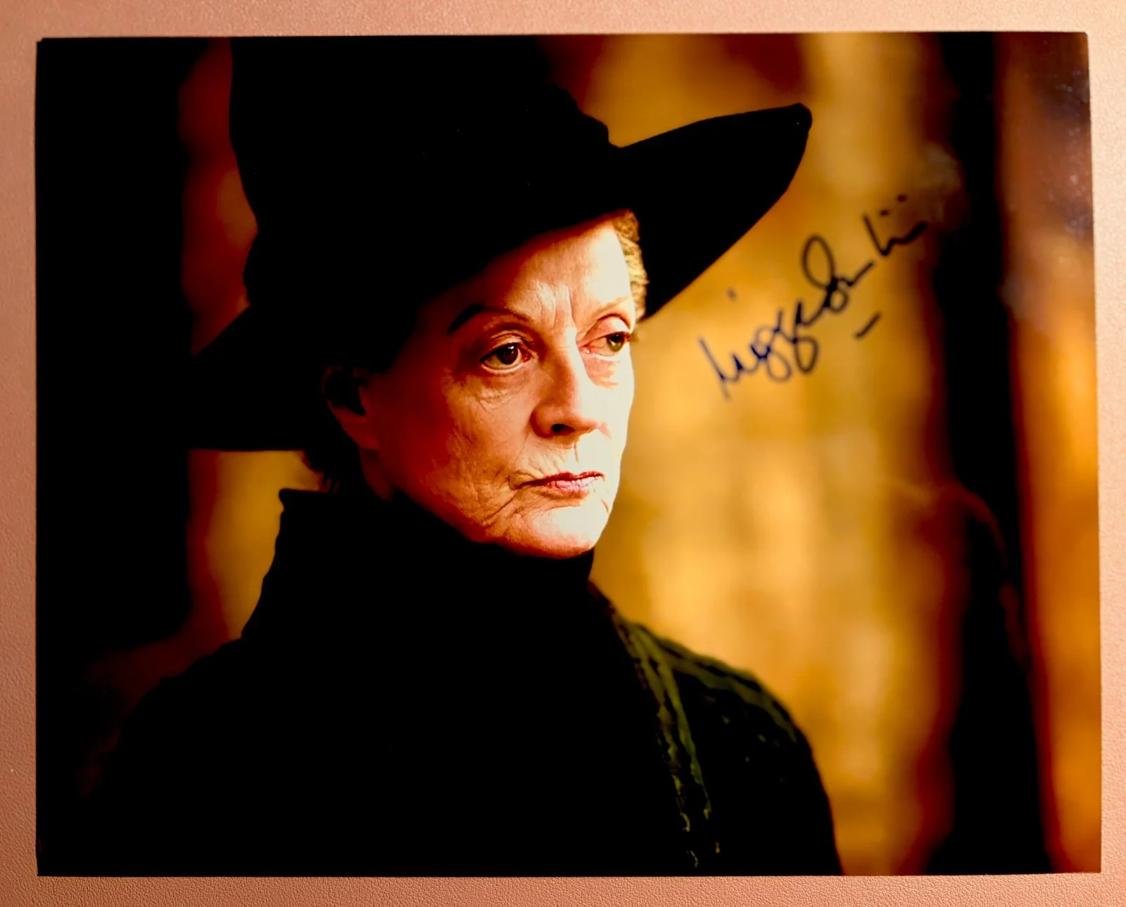 Maggie Smith — MAGGIE SMITH Signed•Professor McGonagall *HARRY POTTER*•Piece of the Past COA, image 3