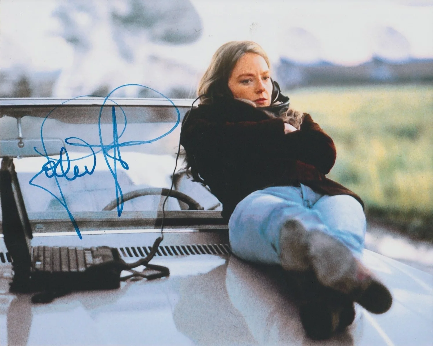Jodie Foster — Jodie Foster signed Contact 8x10 photo