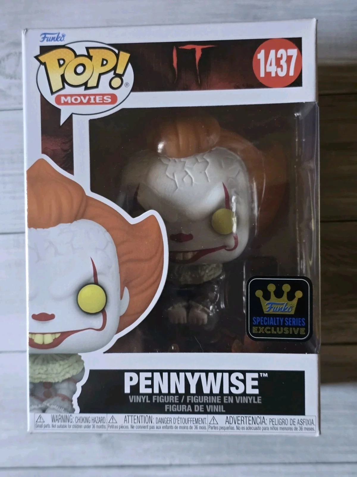 Andy Muschietti — Andy Muschietti Signed Autographed Pennywise IT Funko Pop 1437 Exclusive, изображение 2