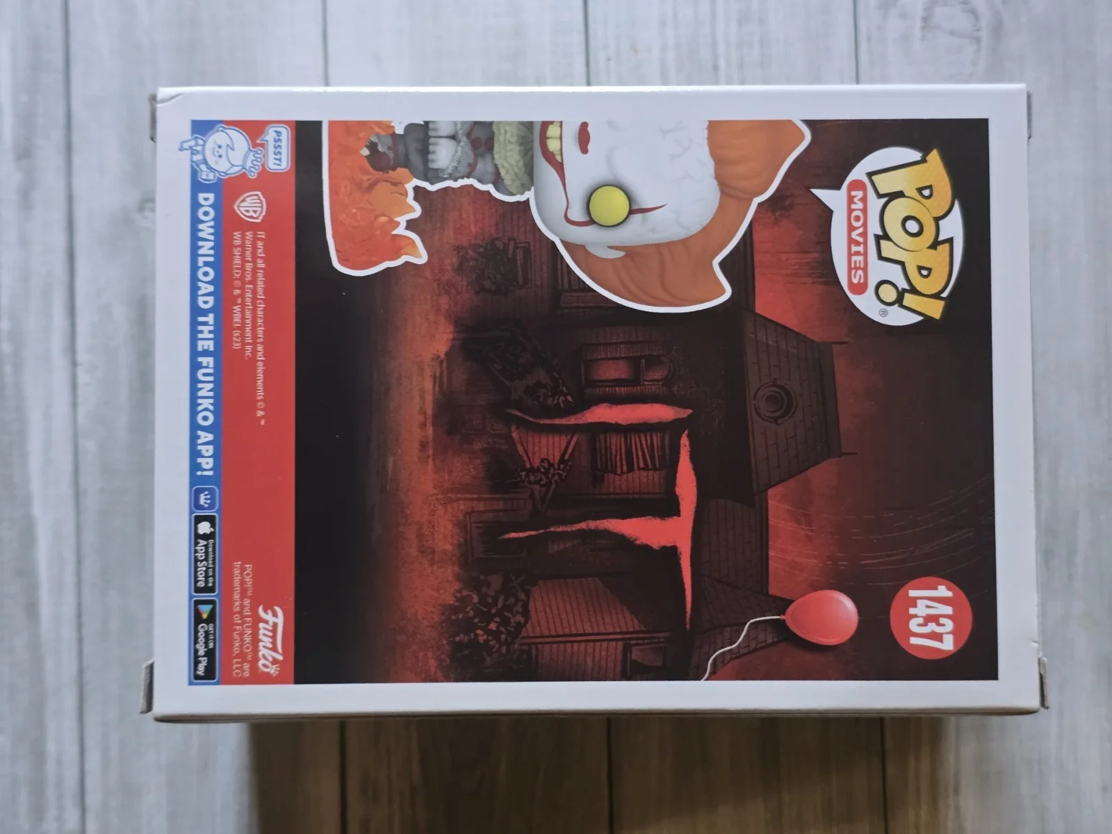 Andy Muschietti — Andy Muschietti Signed Autographed Pennywise IT Funko Pop 1437 Exclusive, изображение 3
