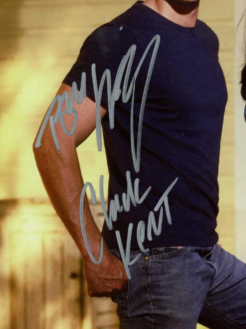 TOM WELLING KRISTIN KREUK SIGNED 11x14 PHOTO + CLARK LANA SMALLVILLE BECKETT BAS, изображение 2