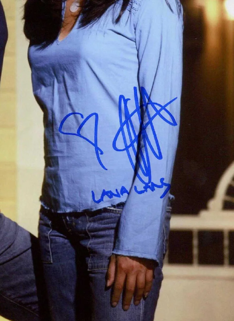 TOM WELLING KRISTIN KREUK SIGNED 11x14 PHOTO + CLARK LANA SMALLVILLE BECKETT BAS, изображение 3