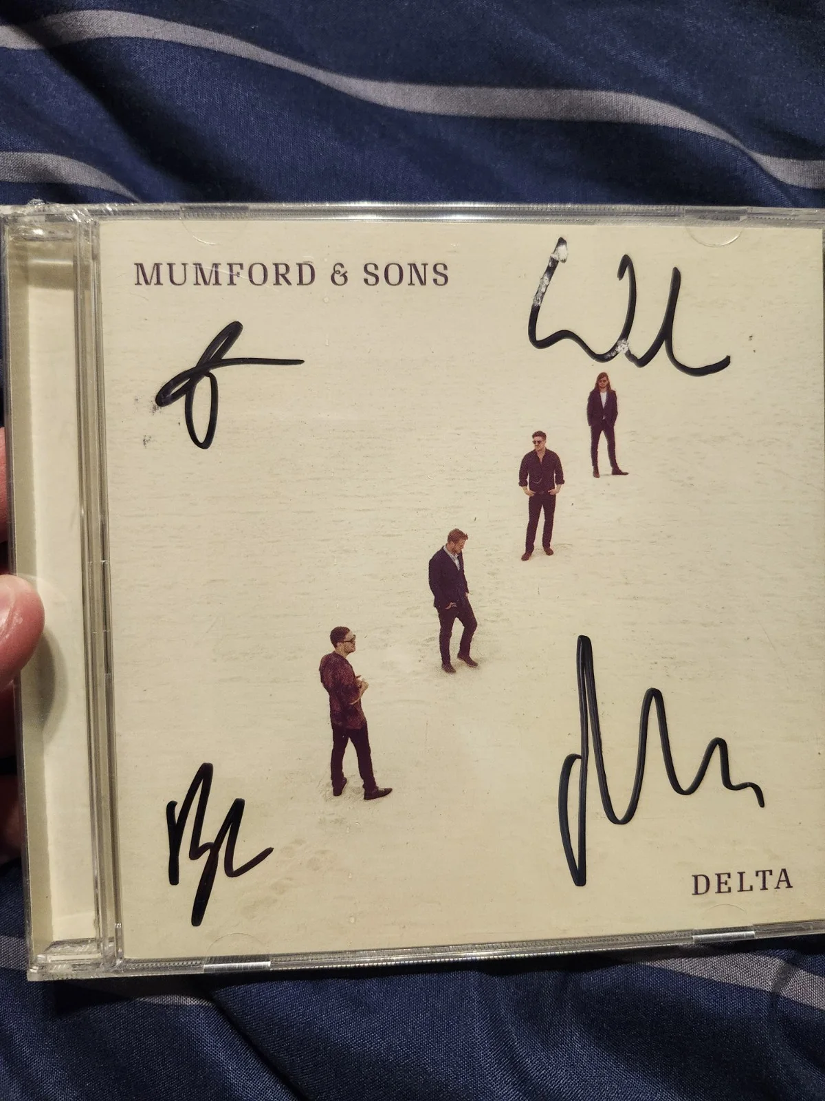 Mumford & Sons Signed Autograph CD Delta Sealed Psa Jsa Guranteed Marcus Mumford, изображение 3
