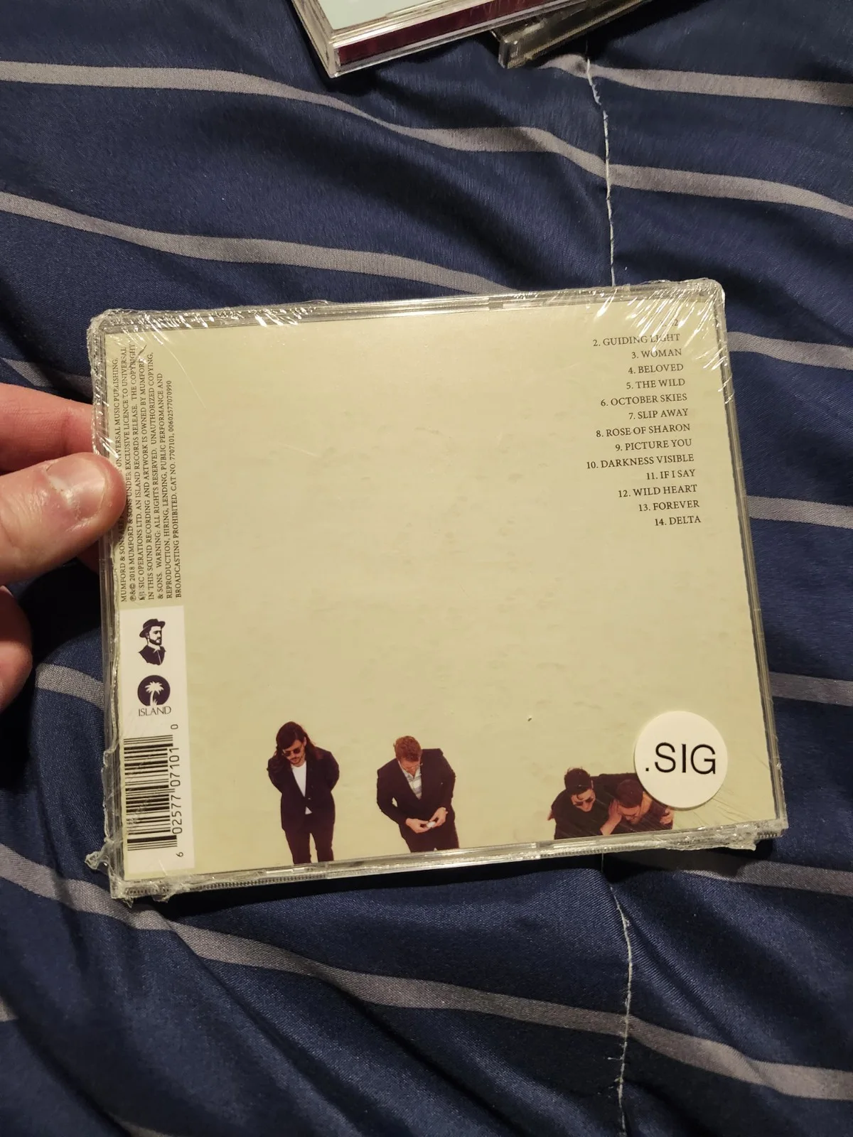 Mumford & Sons Signed Autograph CD Delta Sealed Psa Jsa Guranteed Marcus Mumford, изображение 4