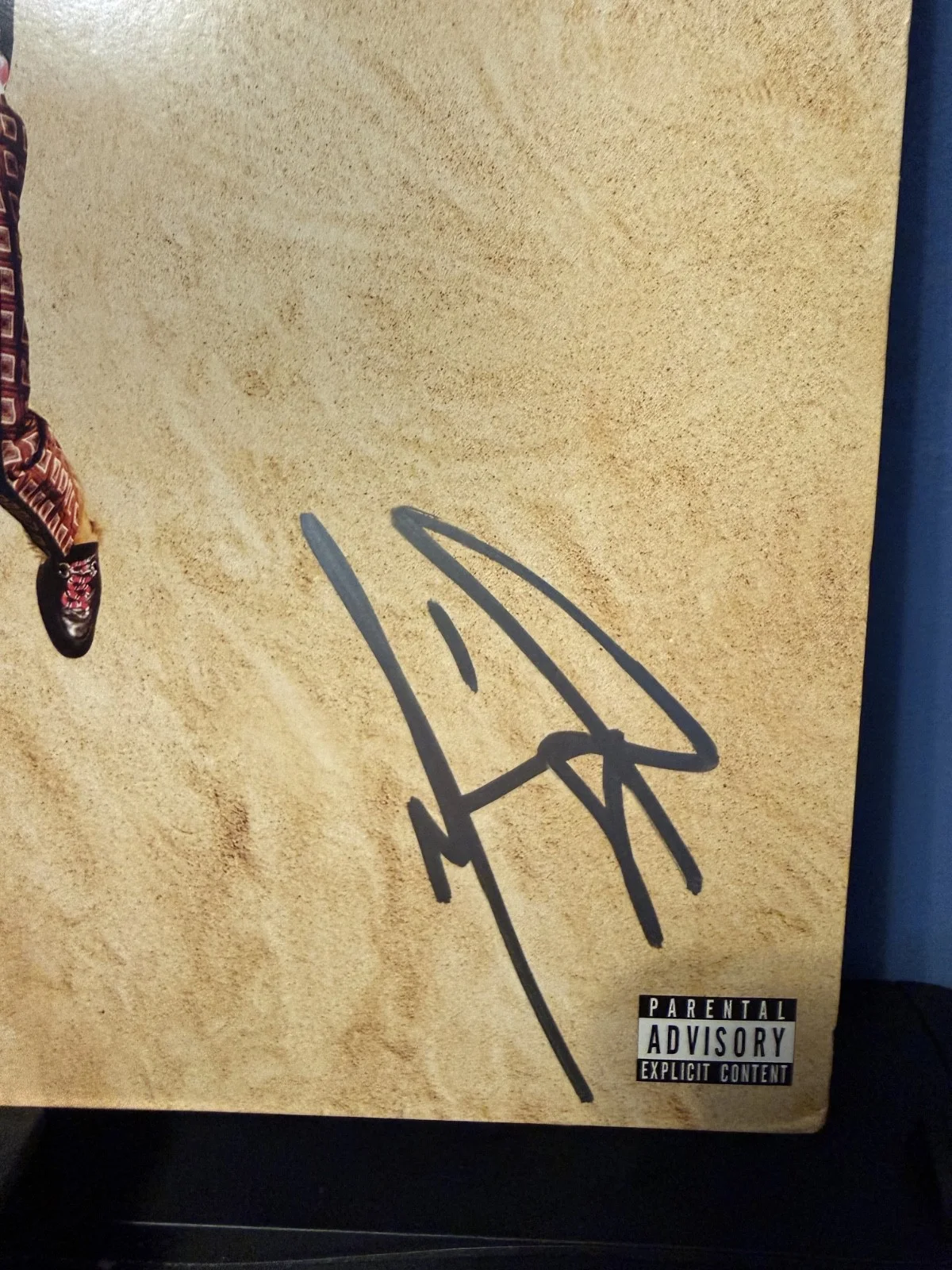 Miguel signed War & Leisure 12" lp album PHOTO PROOF, image 2