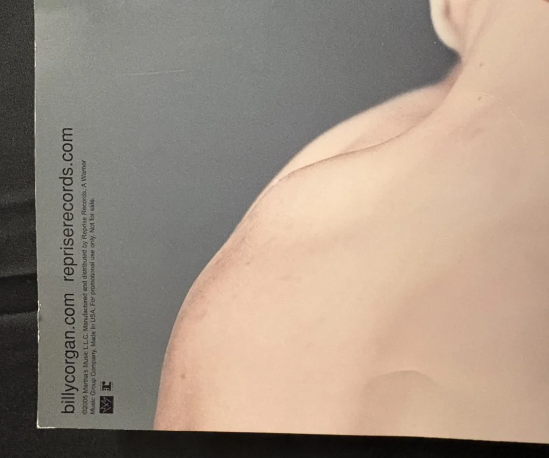 Auto SIGNED by Billy Corgan - The Future Embrace 2005 Album DS Promo Poster Flat, изображение 4
