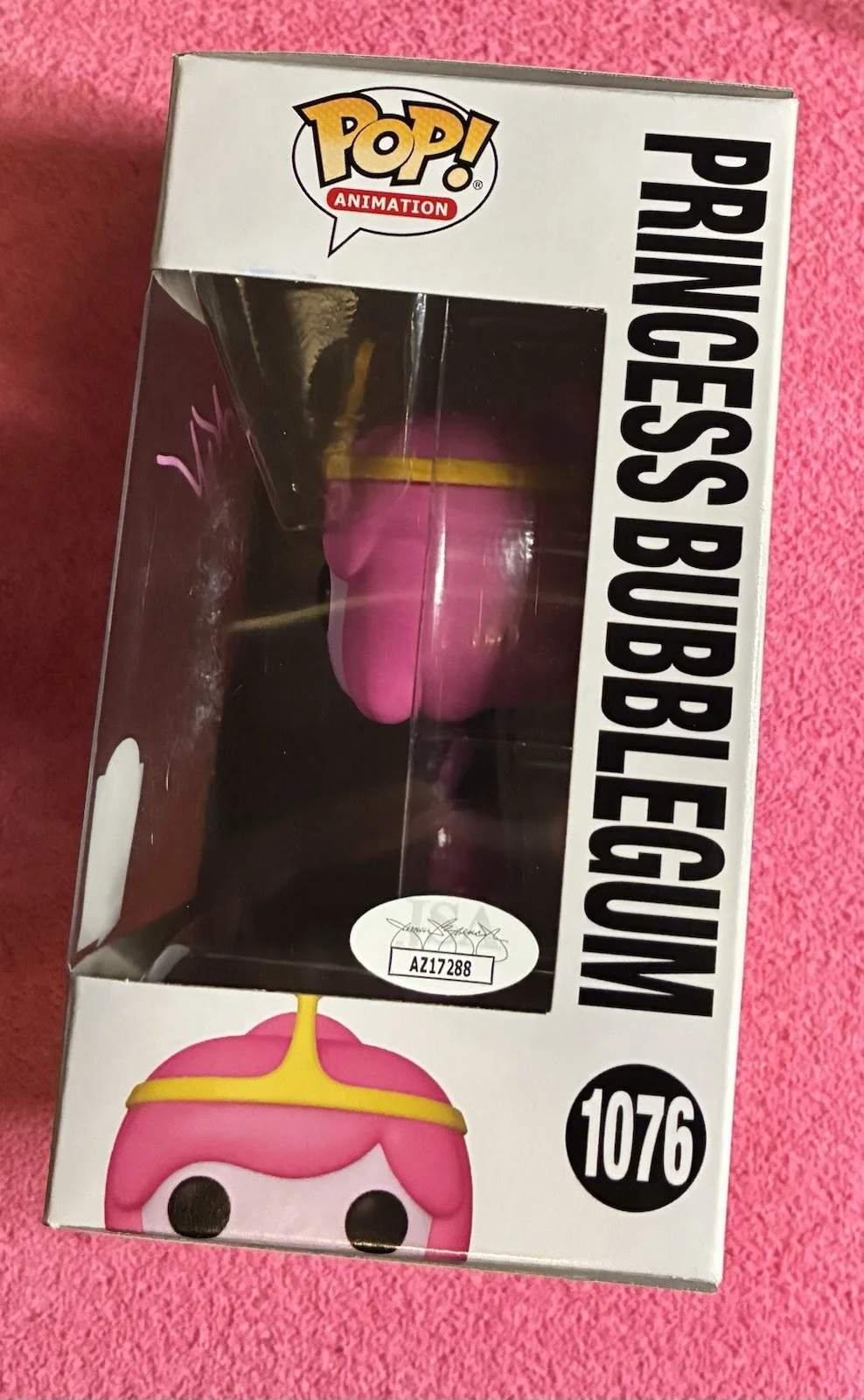 HYNDEN WALCH — HYNDEN WALCH Signed PRINCESS BUBBLEGUM AdventureTime FUNKO JSA Free ShipHardstac, image 2