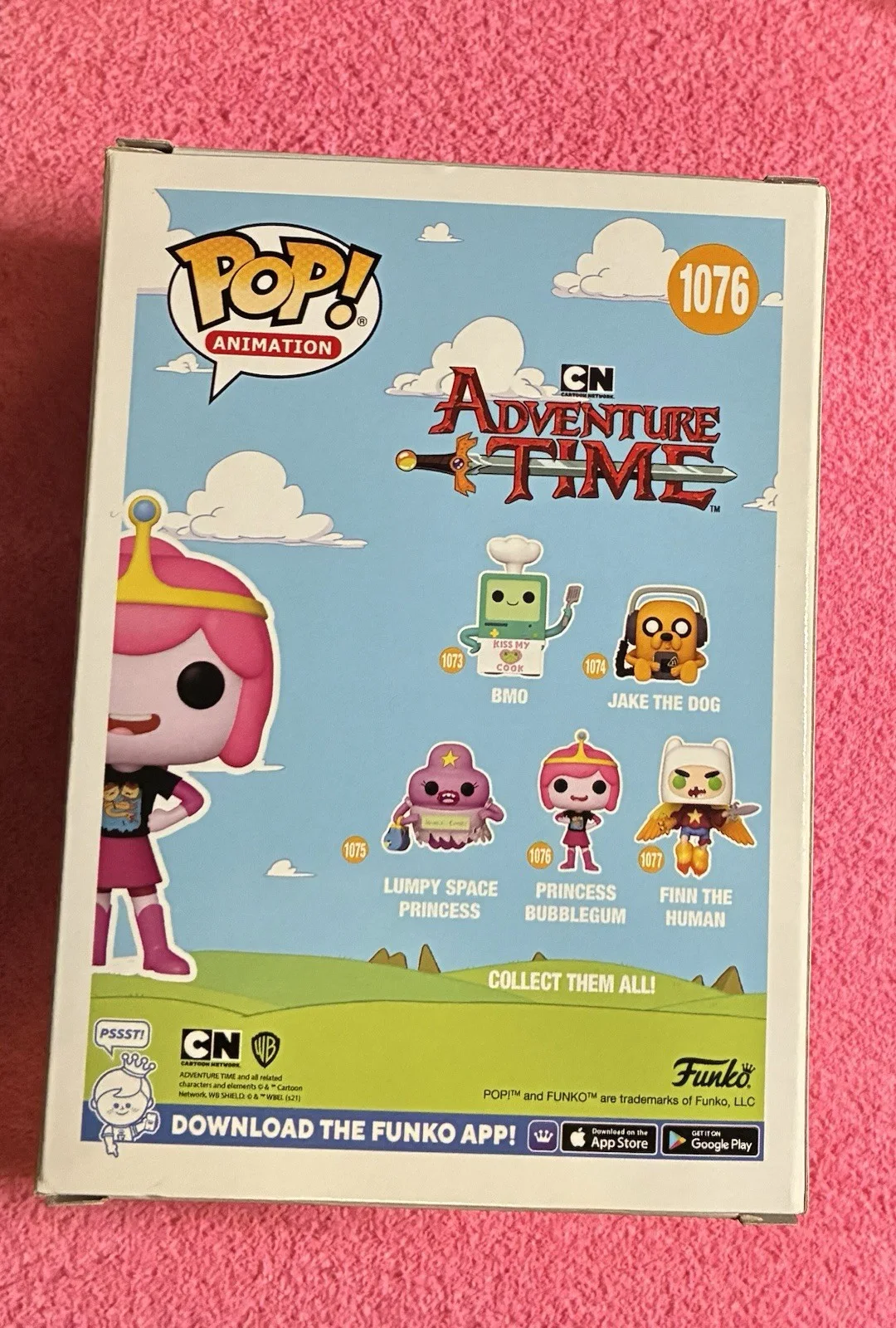 HYNDEN WALCH — HYNDEN WALCH Signed PRINCESS BUBBLEGUM AdventureTime FUNKO JSA Free ShipHardstac, image 3