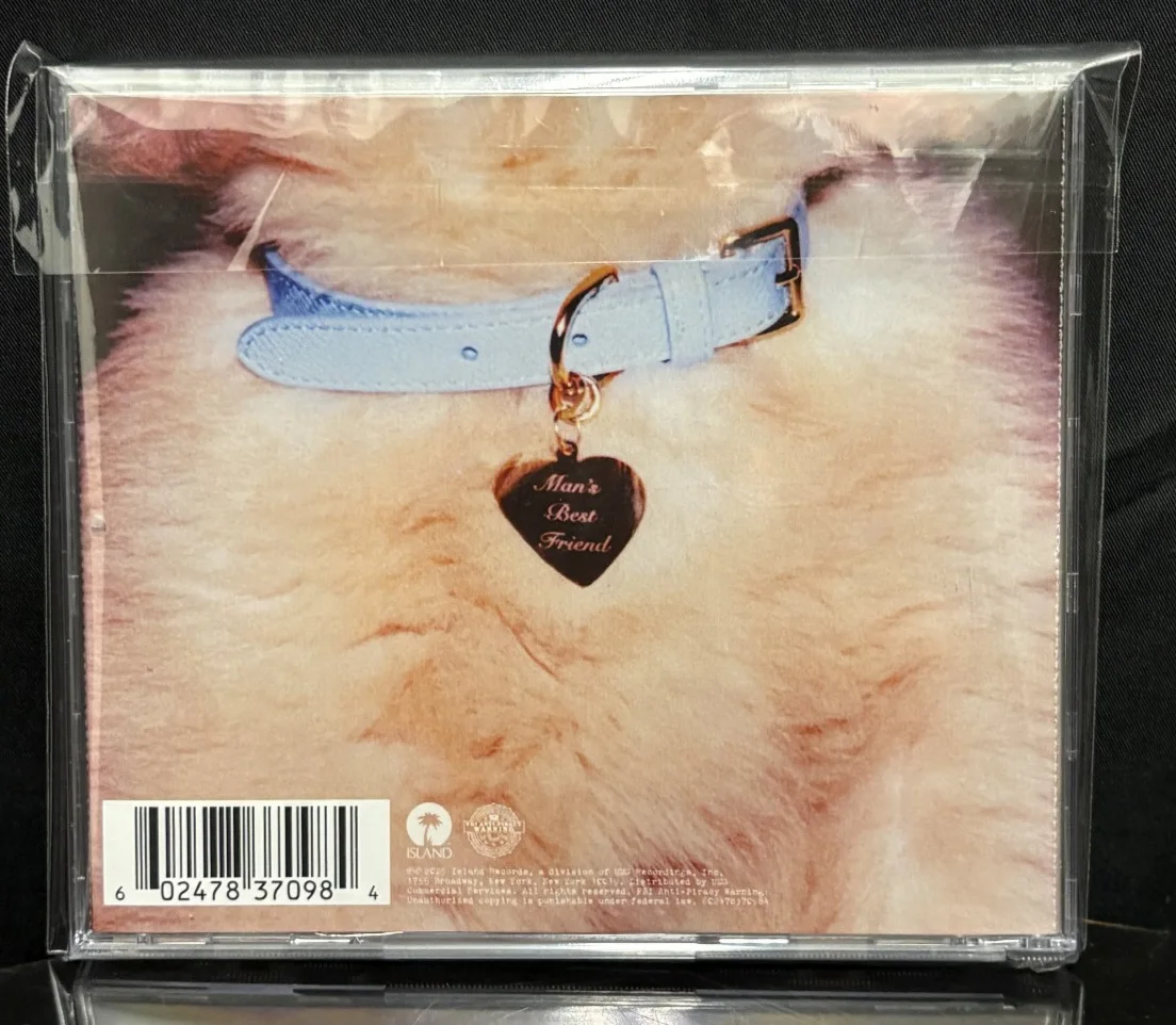 SIGNED Insert - Sabrina Carpenter - Man’s Best Friend - 2025 Island Records CD, изображение 3
