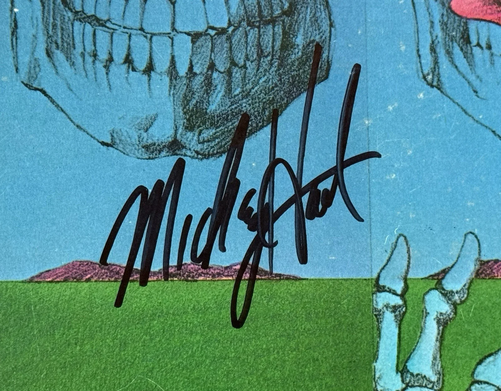 Mickey Hart signed Grateful Dead Album Vinyl the History of lp Psa Dna coa, изображение 2