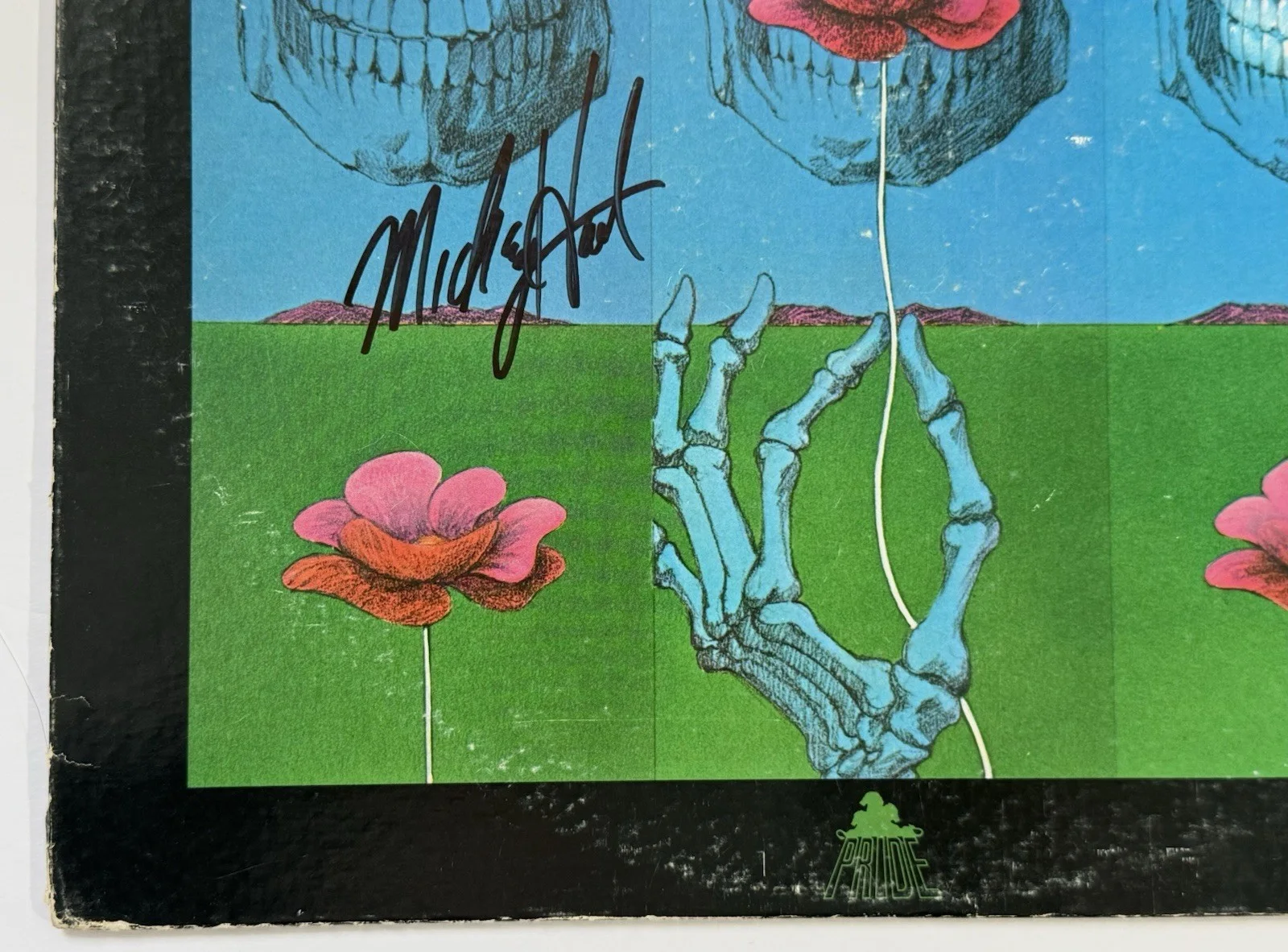 Mickey Hart signed Grateful Dead Album Vinyl the History of lp Psa Dna coa, изображение 3