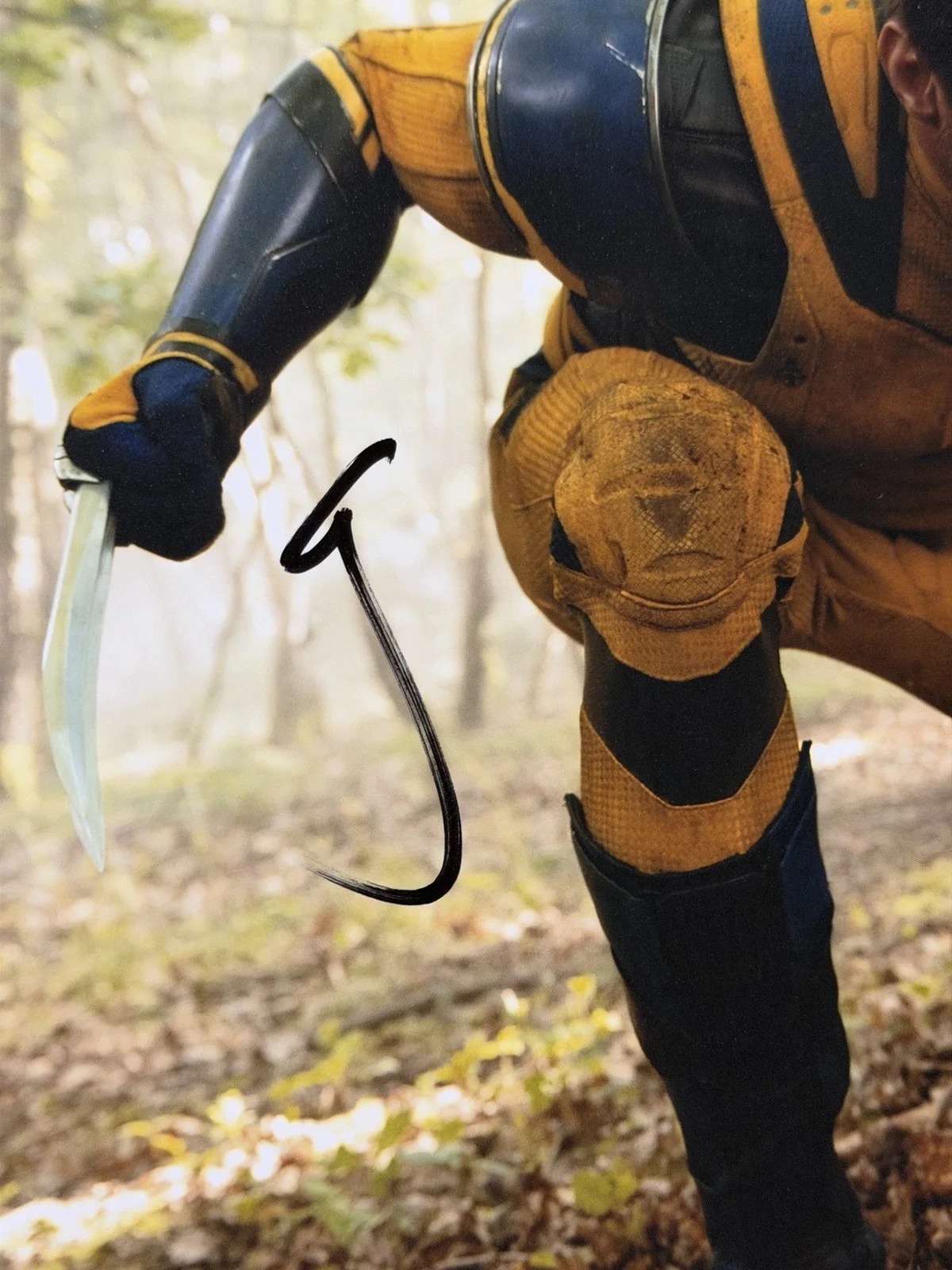 Wolverine Hugh Jackman signed 8x10 no coa, image 2