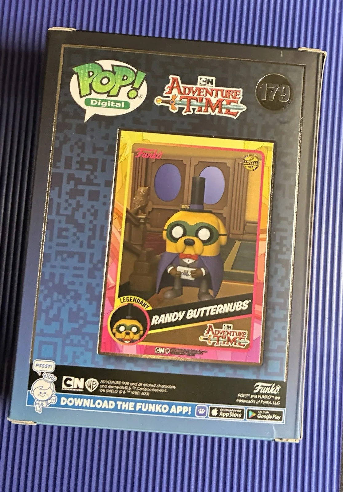 john dimaggio signed Funko Randy Butternubs JSA Cert. Free Shipping/Hardstack, image 3
