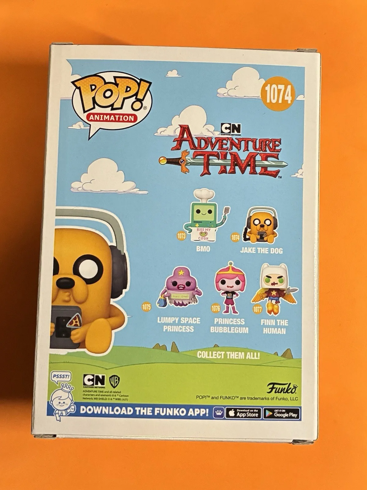 John DiMaggio Signed Jake The Dog 1074 Adventure Time Funko JSA Free Ship/Case, изображение 3