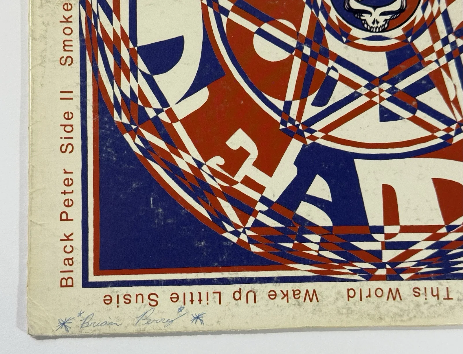 Mickey Hart signed Grateful Dead Album Vinyl History of Vol. 1 Psa Dna coa, изображение 4
