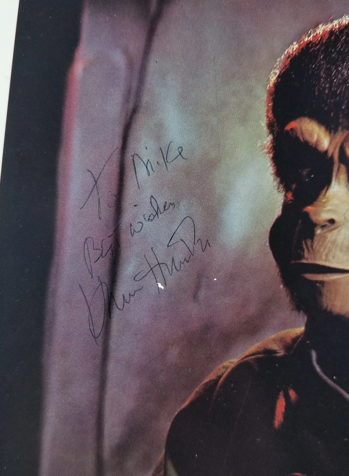 Kim Hunter — Kim Hunter hand SIGNED Planet Of The Apes Dr. Zira Promo Photo JSA COA Autograph, изображение 2