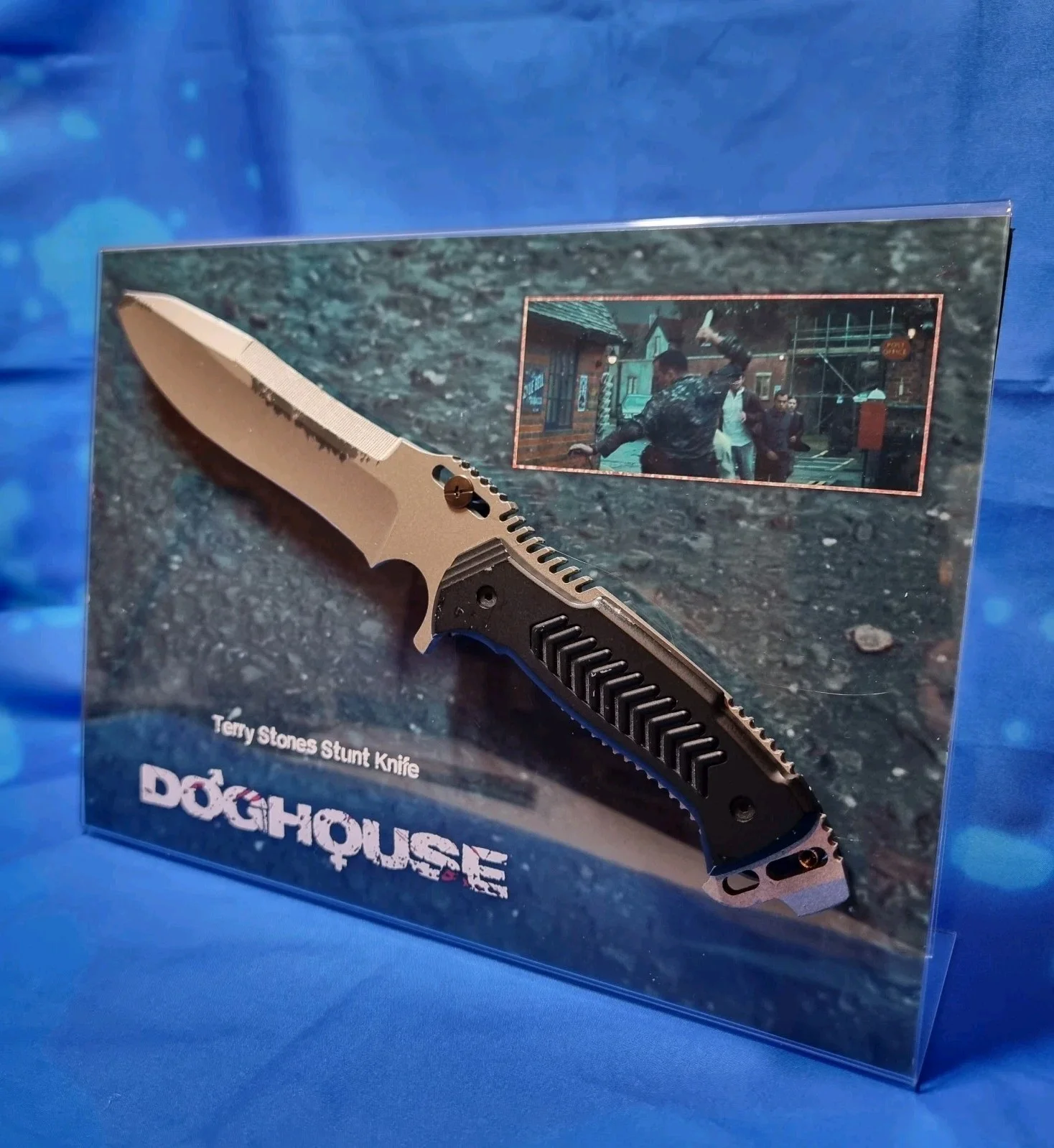 Doghouse 2009 Terry Stones Stunt Knife Used Prop Display With COA., изображение 2
