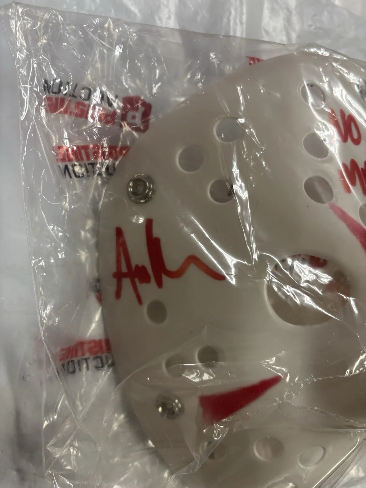 Ari Lehman Jason 1 Autographed Mask No Lives Matter Pristine Friday The 13th, изображение 2
