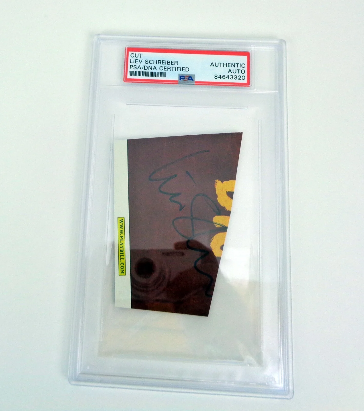Liev Schreiber — Liev Schreiber Ray Donovan Actor Signed Autograph Cut Signature PSA/DNA COA, изображение 2
