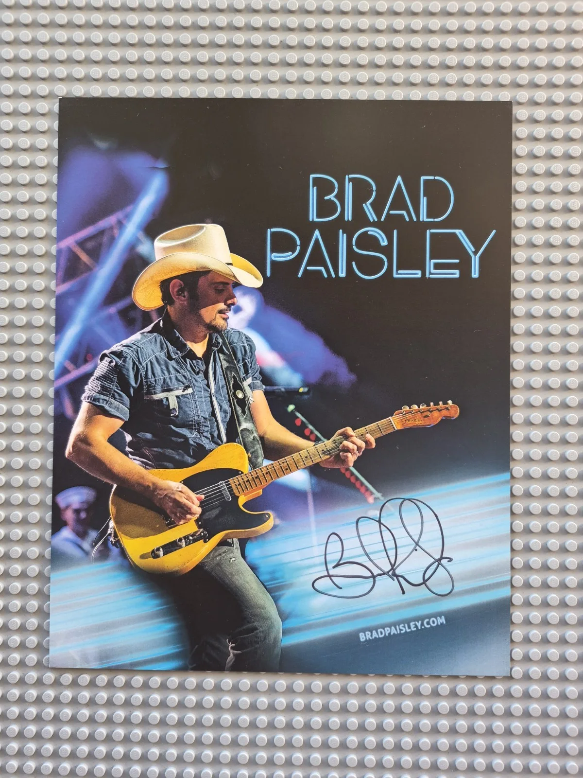 Brad Paisley Country Superstar! Hand signed photo 8x10 No Inscription!, изображение 2