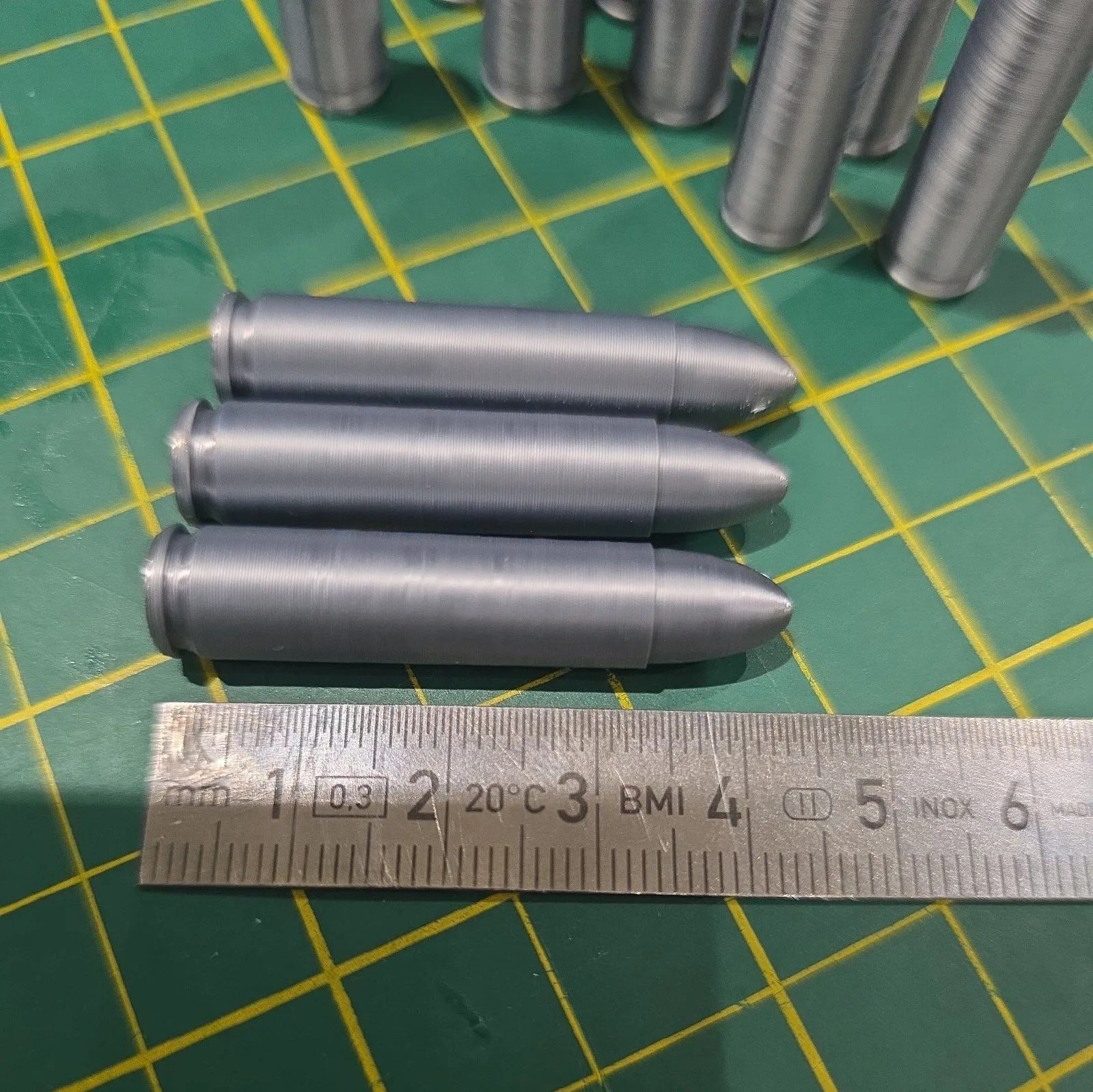 3d Printed carbine plastic Replica round lifesize Bullets For Cosplay Or Props, image 3